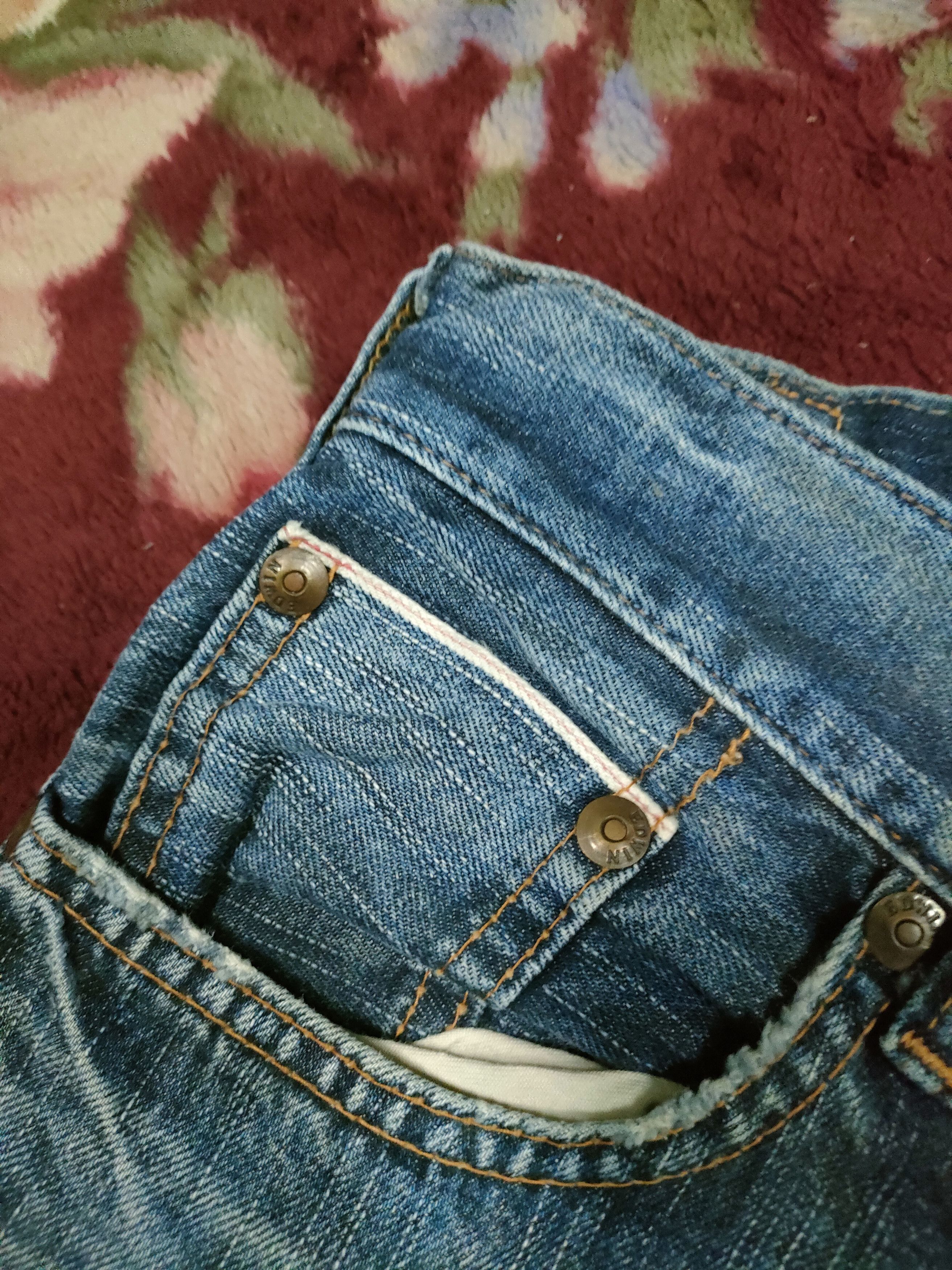 Edwin × Japanese Brand Edwin 505 Vintage Selvedge Jeans Size US 29 - 7 Thumbnail