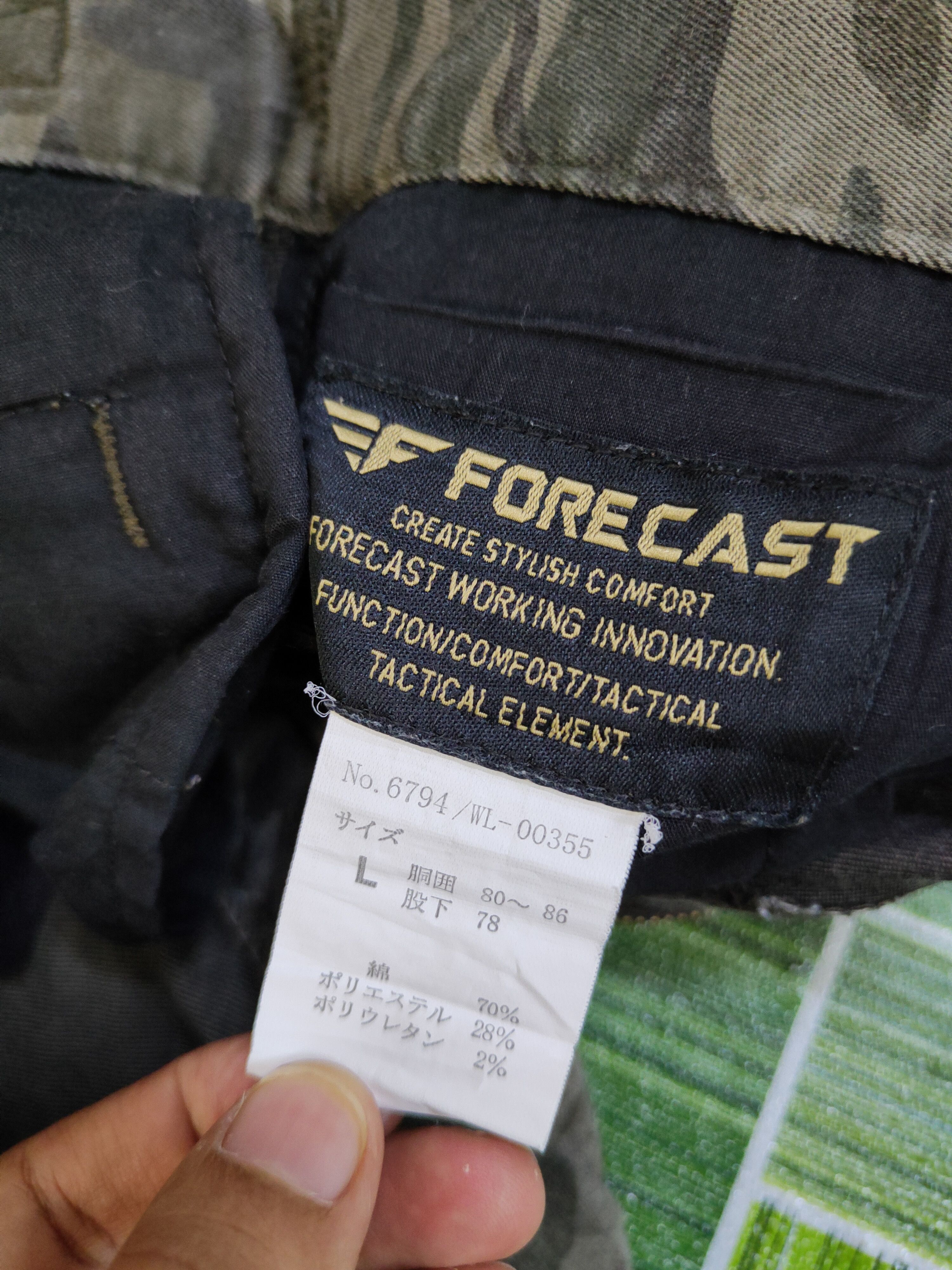 Japanese Brand Forecast Camouflage Multipocket Tactical Cargo Pants #S2428 Size US 33 - 17 Thumbnail