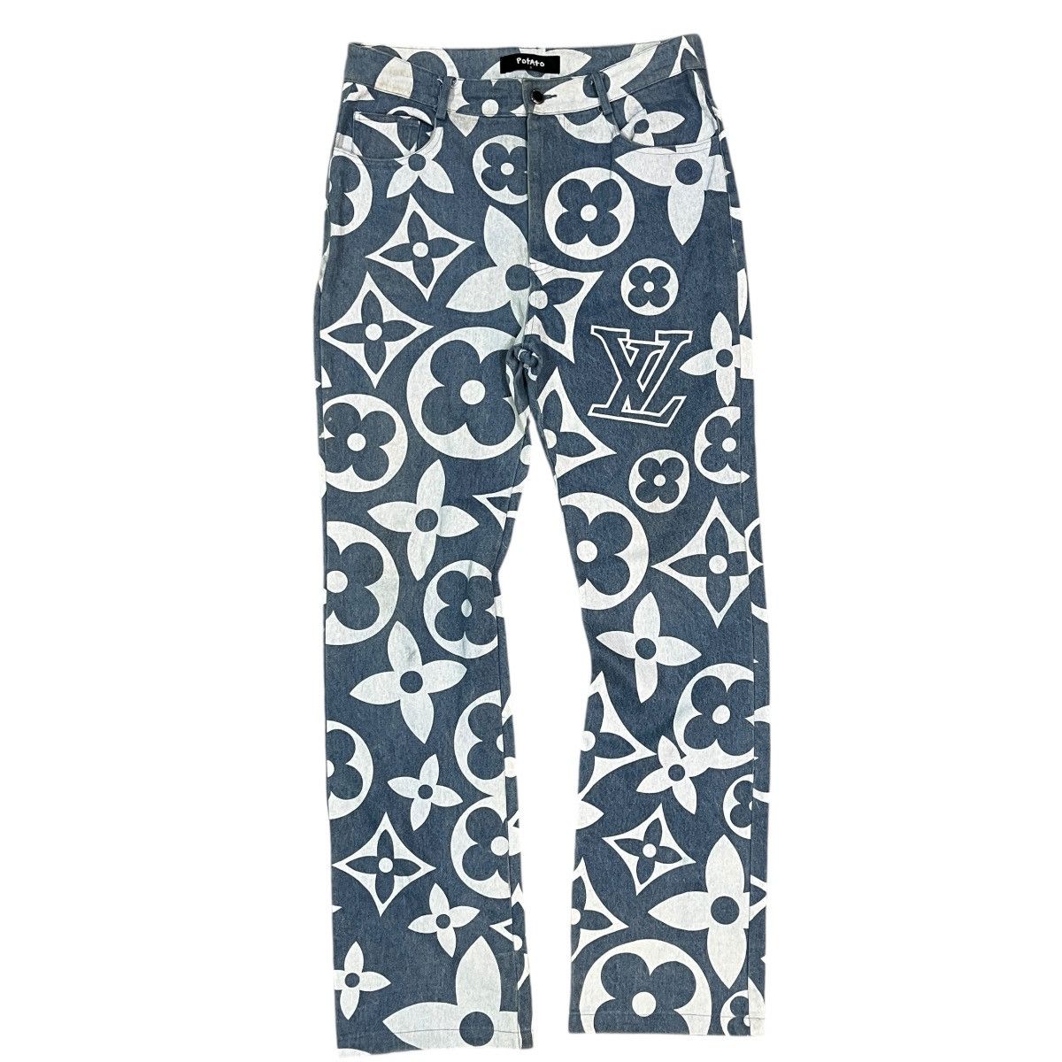 Imran Potato Imran Potato LV Monogram Denim Size US 32 / EU 48 - 1 Thumbnail