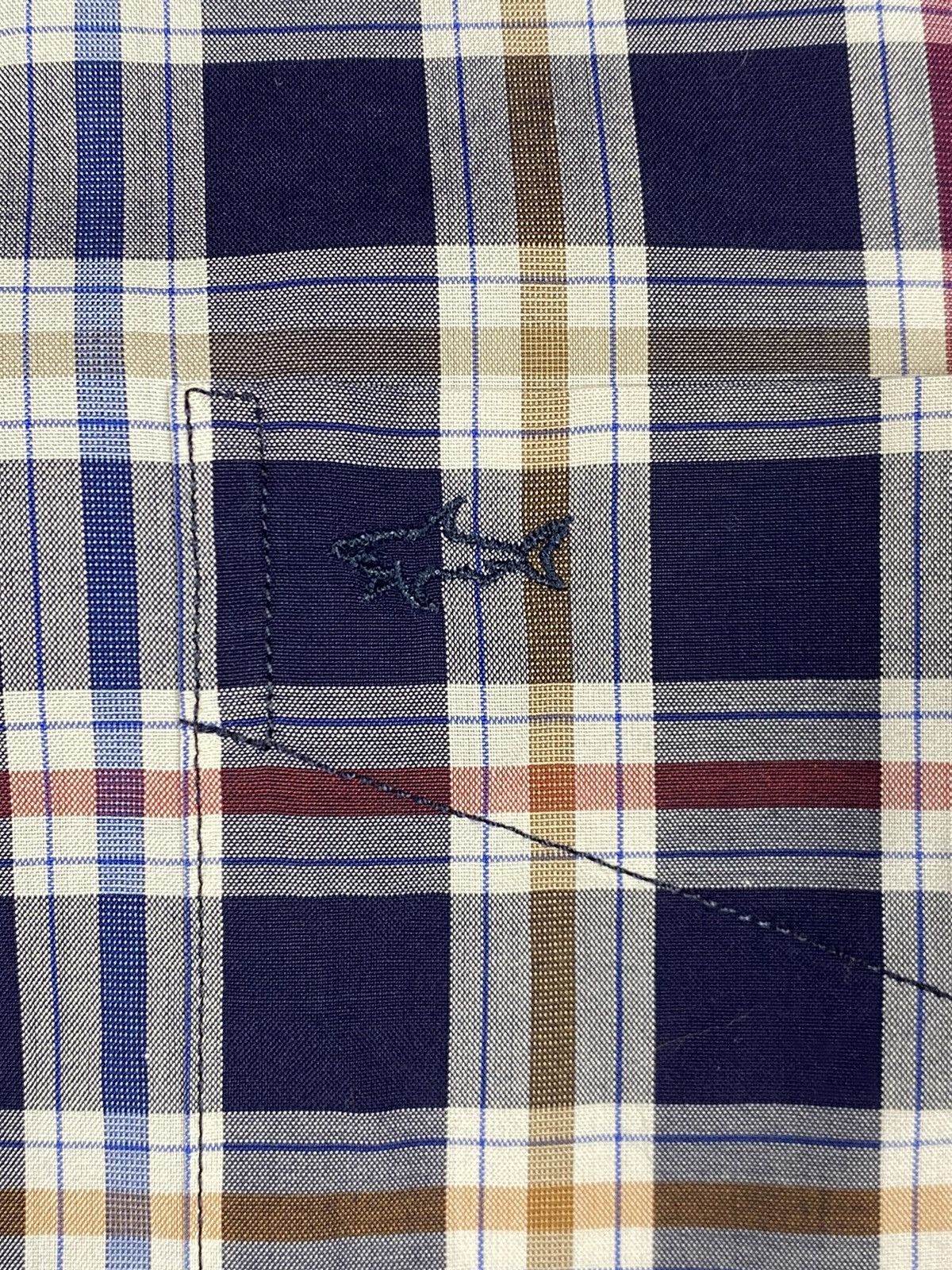 Paul & Shark × Vintage Vintage Paul Shark Designer Button Up Shirt Size US L / EU 52-54 / 3 - 8 Thumbnail