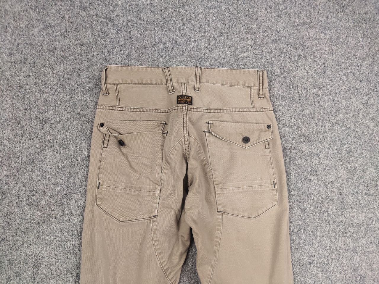 G-Star Vintage g-star raw 3d tapered coj Dark Canvas Cargo Pants Size US 31 - 11 Thumbnail