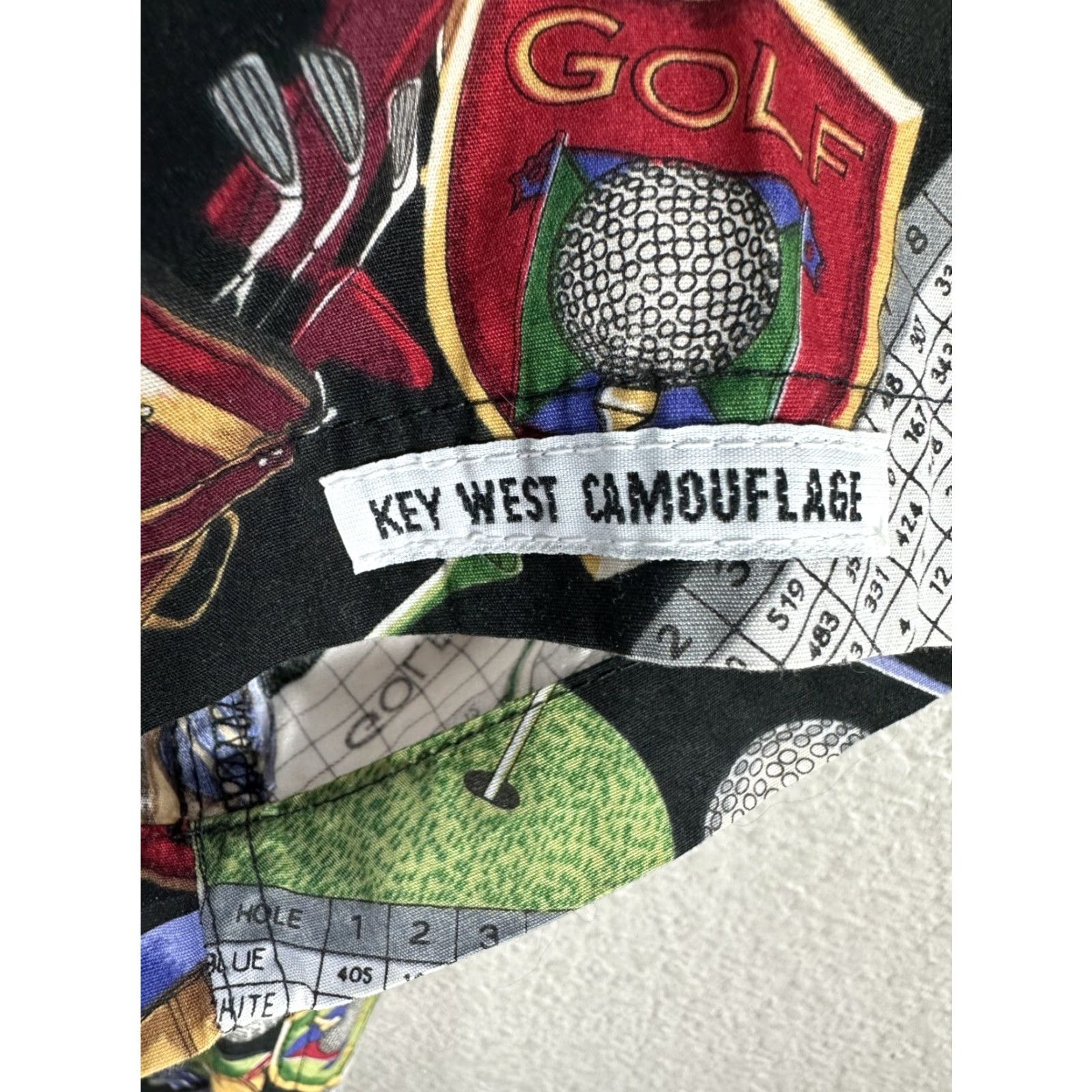 Vintage VINTAGE Key West Shirt M Black Hawaiian Golf Short Sleeve Button-Up Mens Size US M / EU 48-50 / 2 - 7 Thumbnail