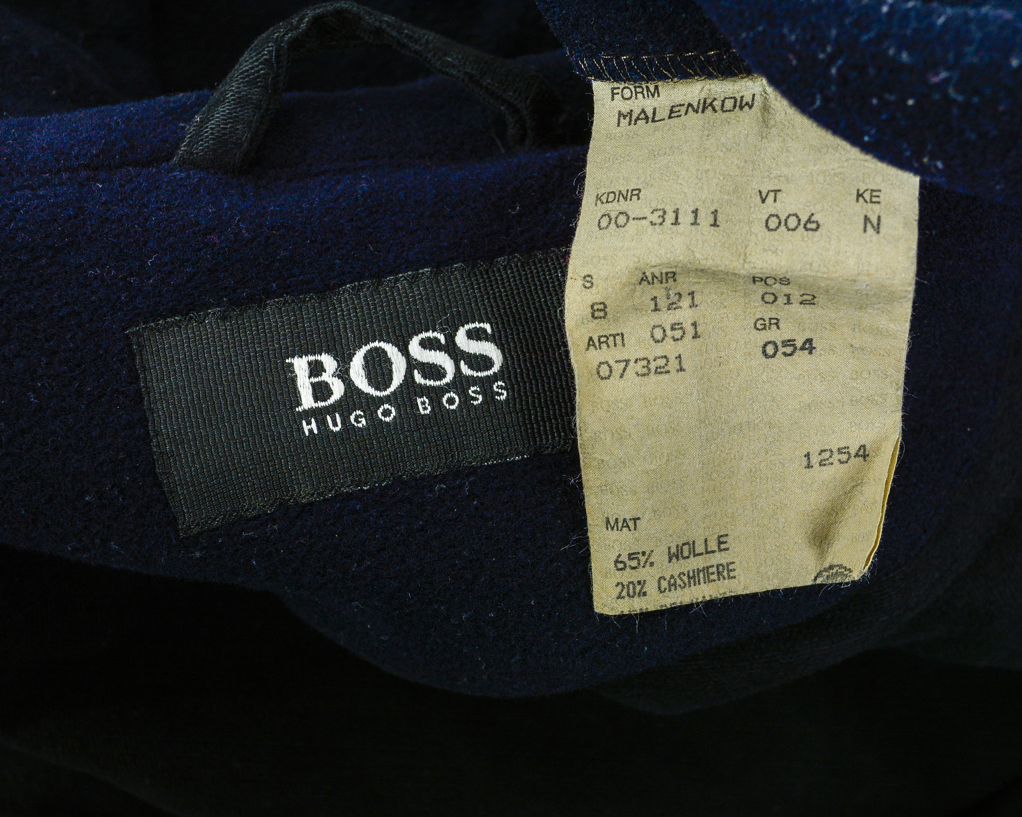 Hugo Malenkow XL Wool Jacket Pea Coat Winter Overcoat Warm EU 54 Size US XL / EU 56 / 4 - 7 Thumbnail
