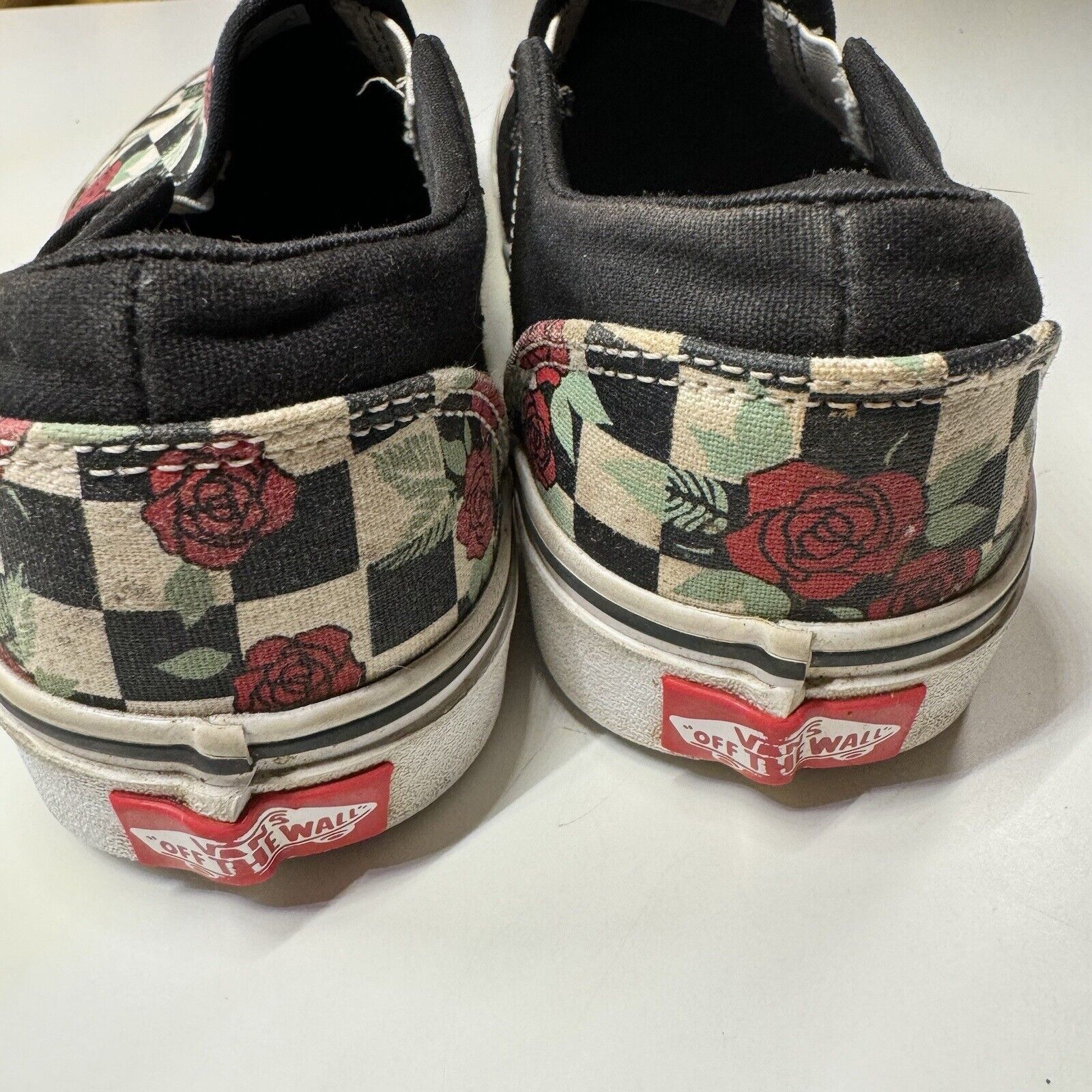 Vans Vans Slip-On Rose Checkerboard Canvas 6.5 Size US 6.5 / IT 36.5 - 5 Thumbnail