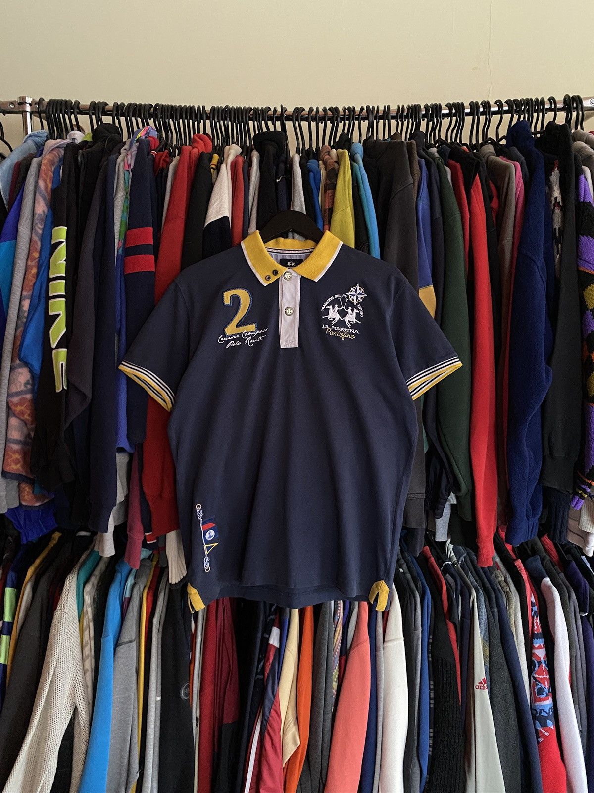 La Martina VINTAGE LA MARTINA PORTOFINO POLO SHIRT Size US XL / EU 56 / 4 - 1 Thumbnail