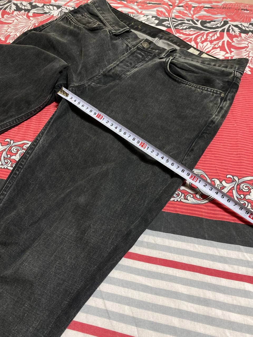Allsaints × Vintage Allsaints Vintage Y2K Distressed Washed Slammer Jeans Size US 34 / EU 50 - 6 Thumbnail