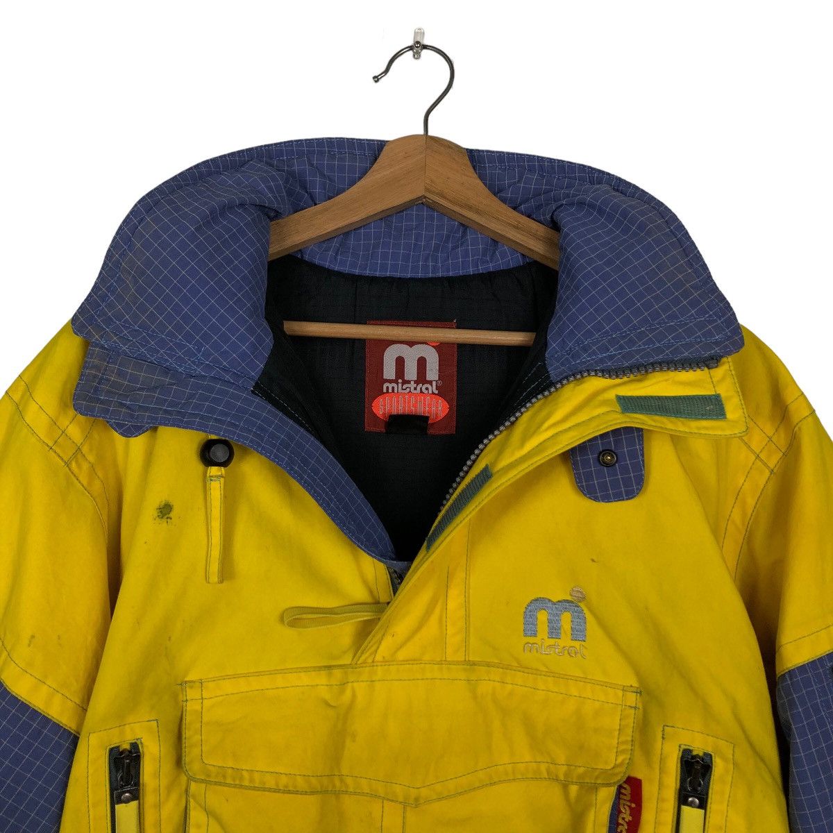 Japanese Brand 🔥90’s Vintage Ski Jacket Mistral Cargo Multi Pocket Anorak Size US M / EU 48-50 / 2 - 11 Thumbnail