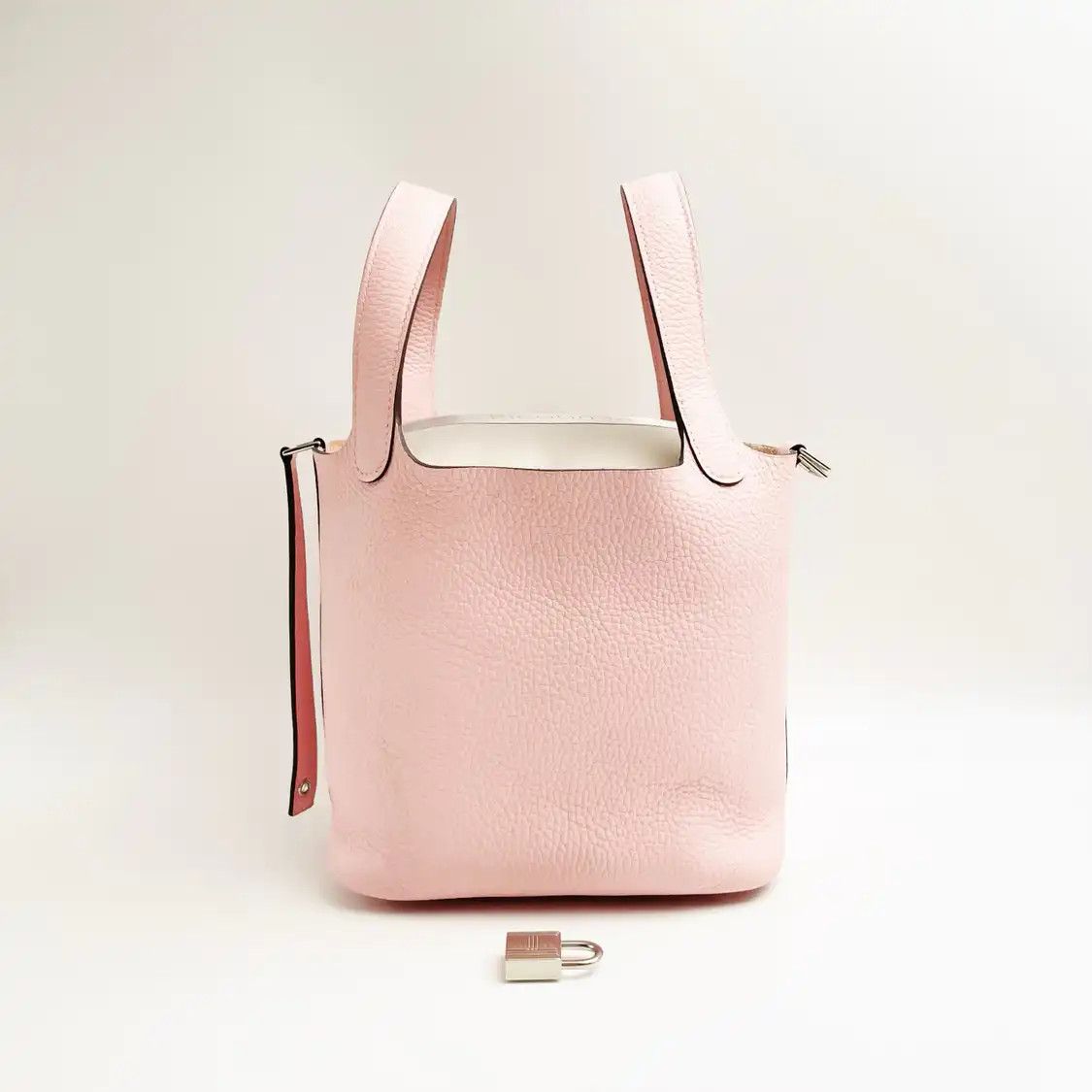 Hermes Hermes Picotin Lock 18 color-block Clemence cowhide leather picotin shoulder bag Size ONE SIZE - 1 Thumbnail
