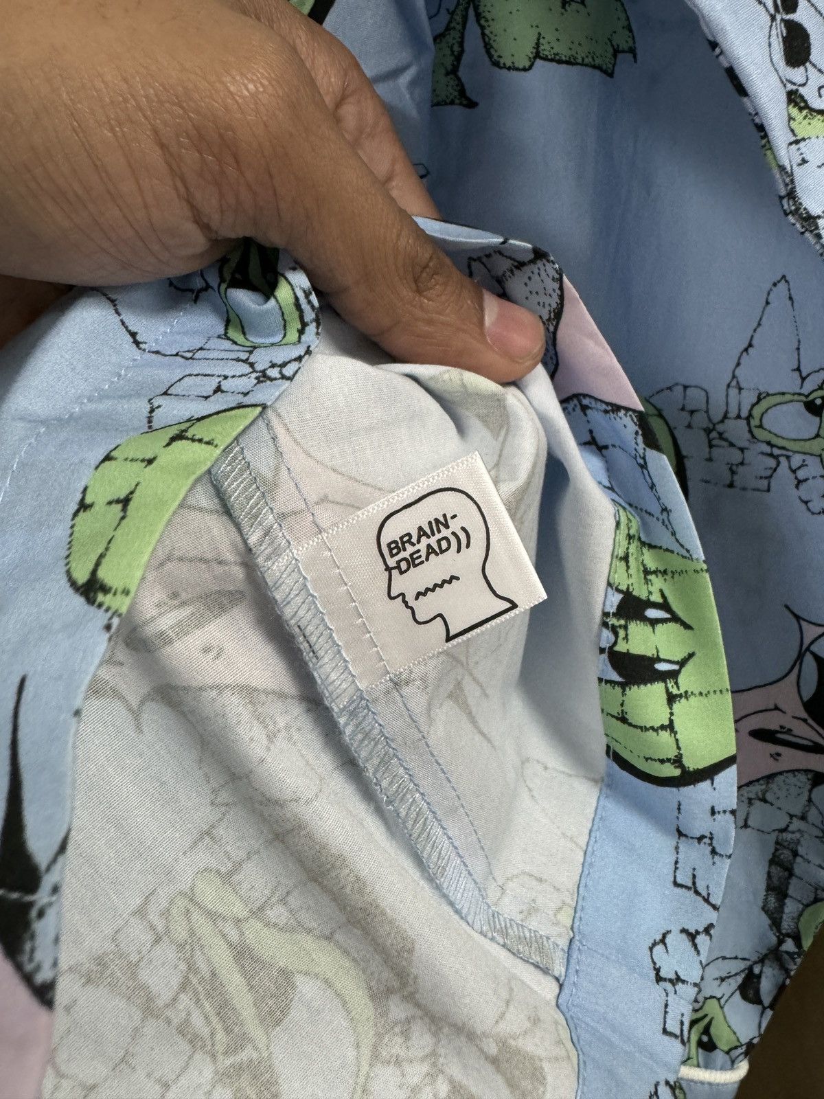 Brain Dead Brain Dead Yard Dawg Pajama Top Size US L / EU 52-54 / 3 - 4 Thumbnail