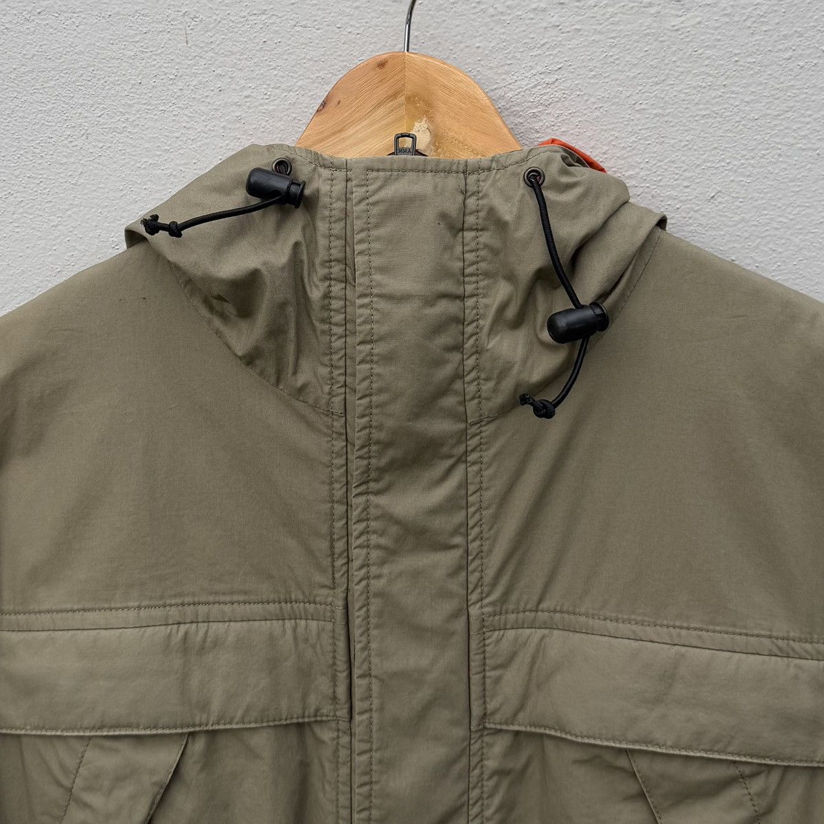 Polo Ralph Lauren Vintage Polo Sport Ralph Lauren Hooded Jacket Khaki Parka Size M / US 6-8 / IT 42-44 - 10 Thumbnail