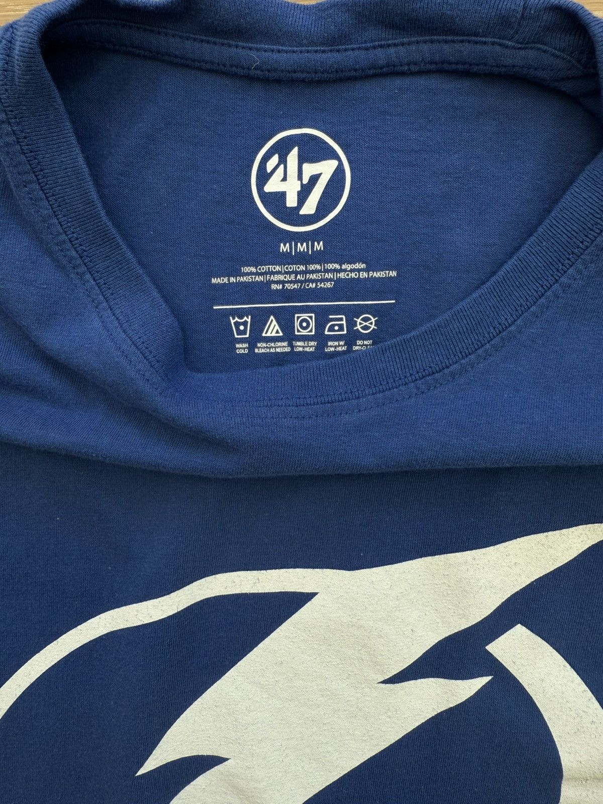 47 Brand Tampa Bay Lightning Bolts Logo NHL Shirt Size US M / EU 48-50 / 2 - 4 Thumbnail