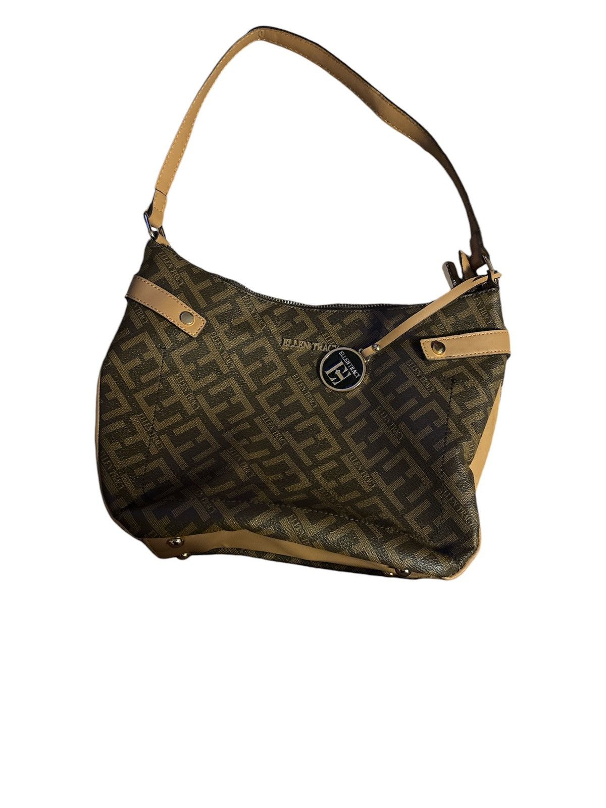 Ellen Tracy Ellen Tracy | Signature Logo Hobo Shoulder Bag Size ONE SIZE - 1 Thumbnail