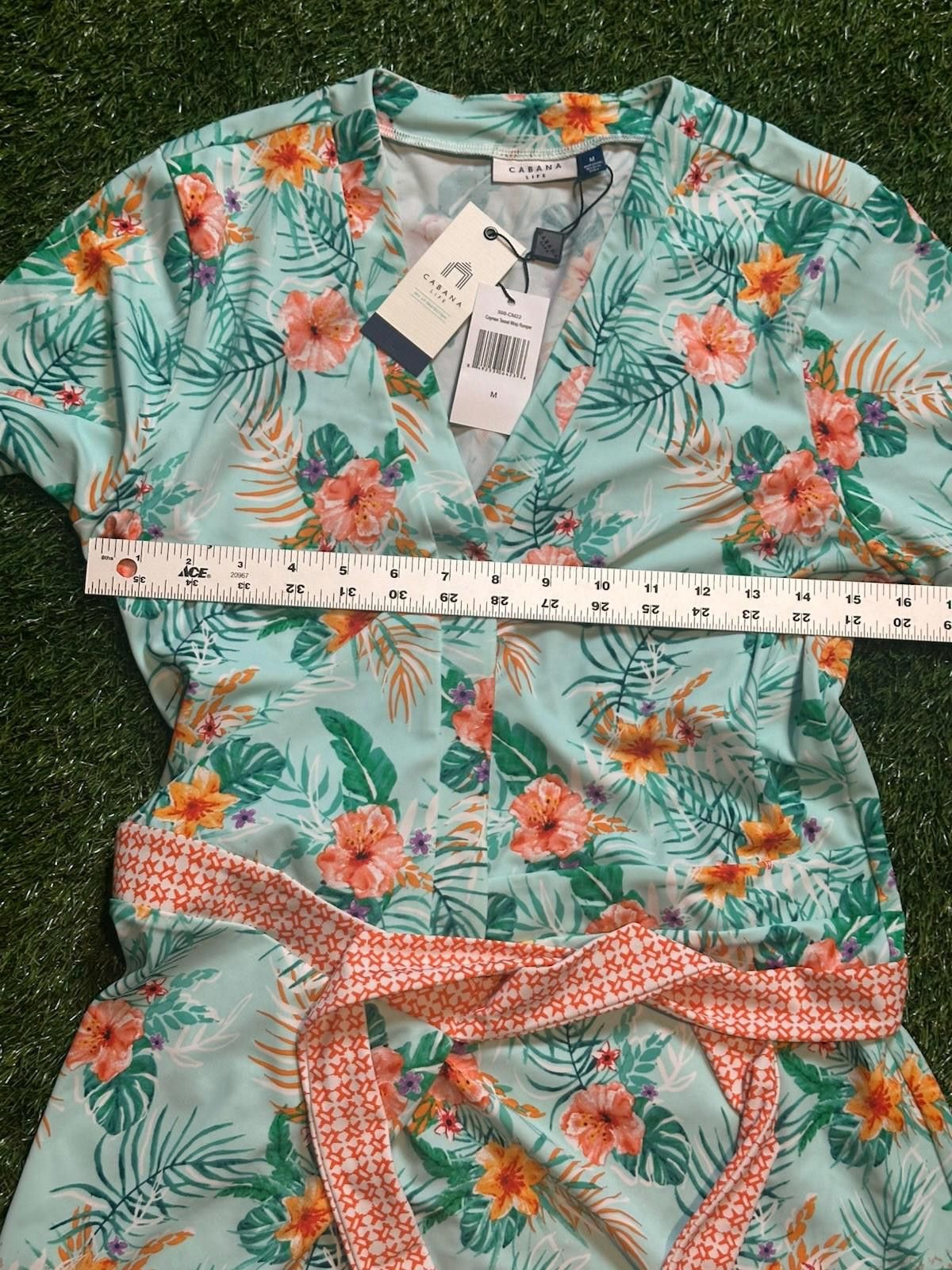 Designer CABANA LIFE WOMENS ROMPER Size 32" / US 10 / IT 46 - 5 Thumbnail