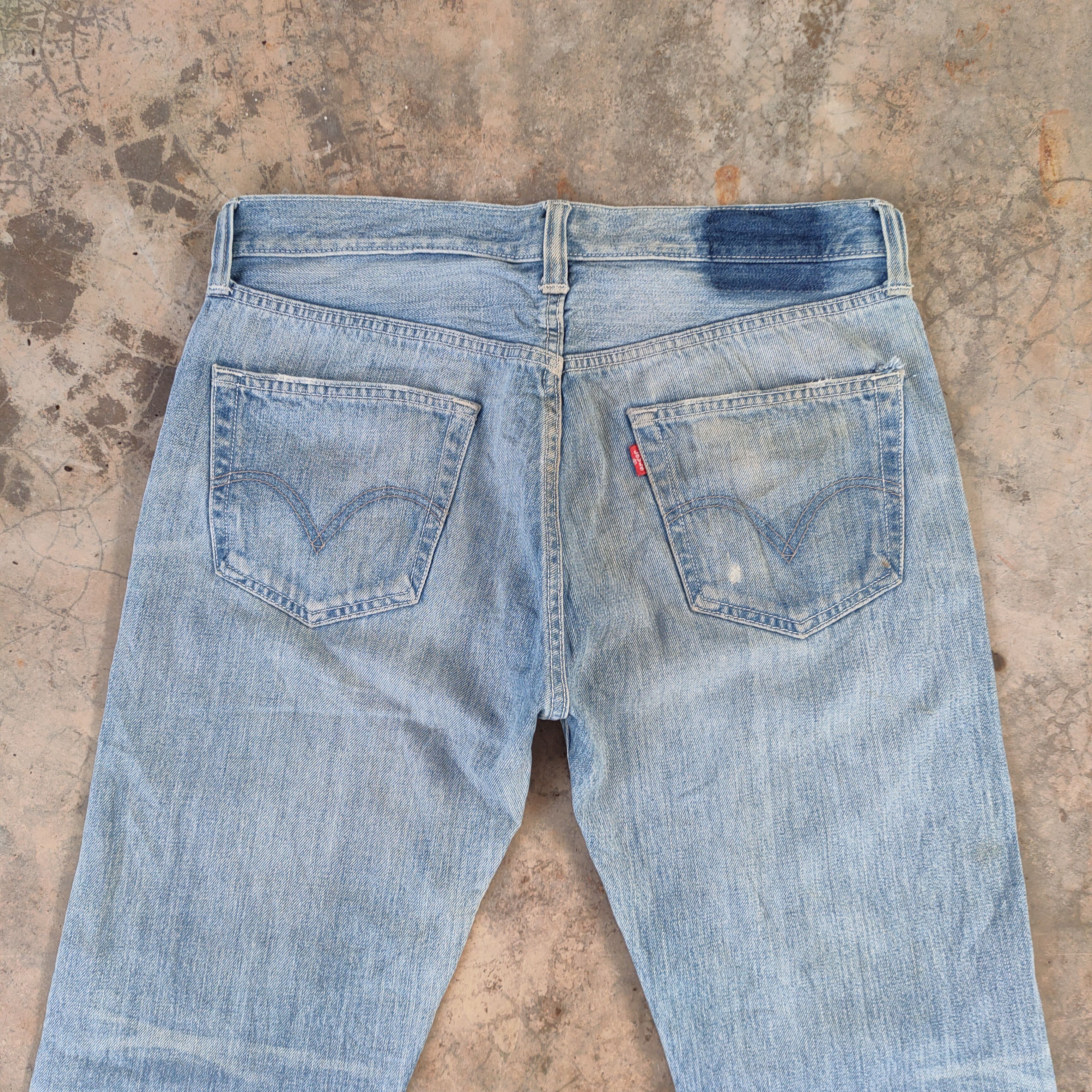 Levi's Vintage Clothing Vintage Levi's 501 light blue jeans denim pants Size US 32 / EU 48 - 10 Thumbnail