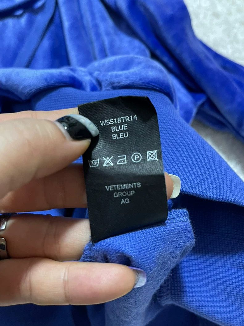 Vetements Vetements Fashion brand sequined velvet hoodie Size US M / EU 48-50 / 2 - 9 Thumbnail