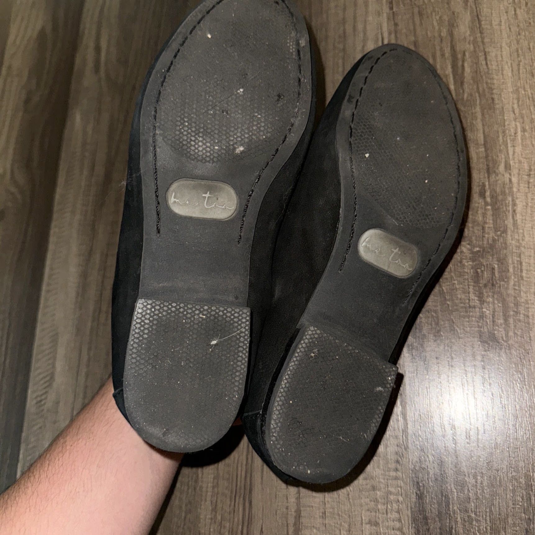 Vintage Women’s Black Flats 7.5 Size US 8 / IT 38 - 3 Thumbnail