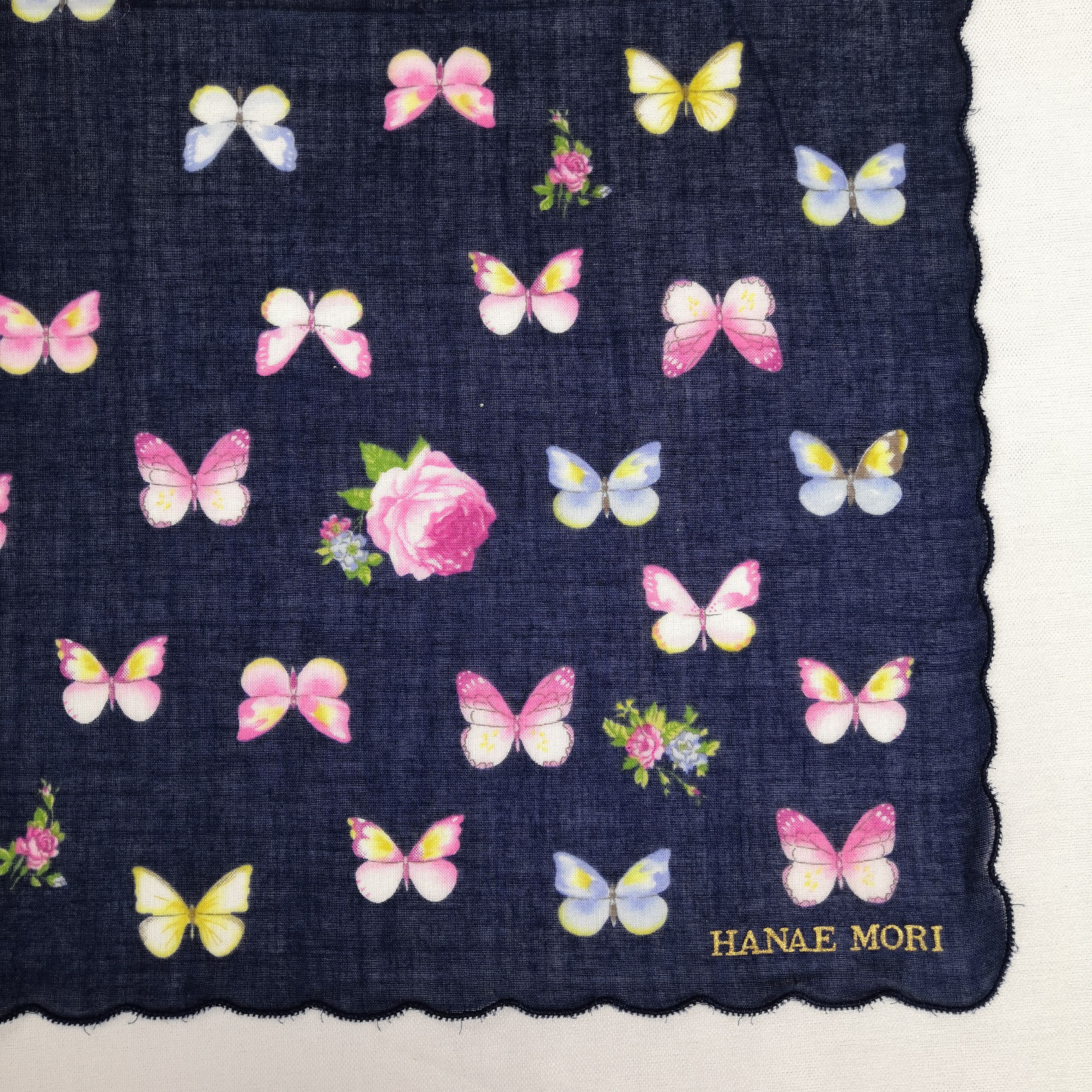 Hanae Mori Vintage Hanae Mori Bandana Handkerchief Neckerchief Size ONE SIZE - 3 Thumbnail