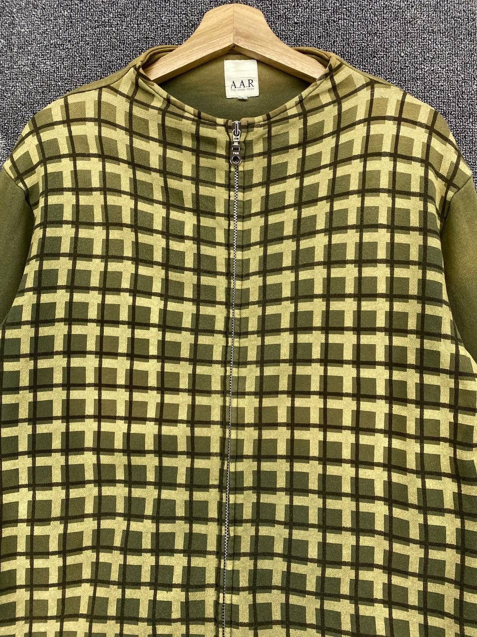 Yohji Yamamoto Vintage A.A.R Yohji Design Studio Shadows Plaid Jacket Size M / US 6-8 / IT 42-44 - 5 Thumbnail