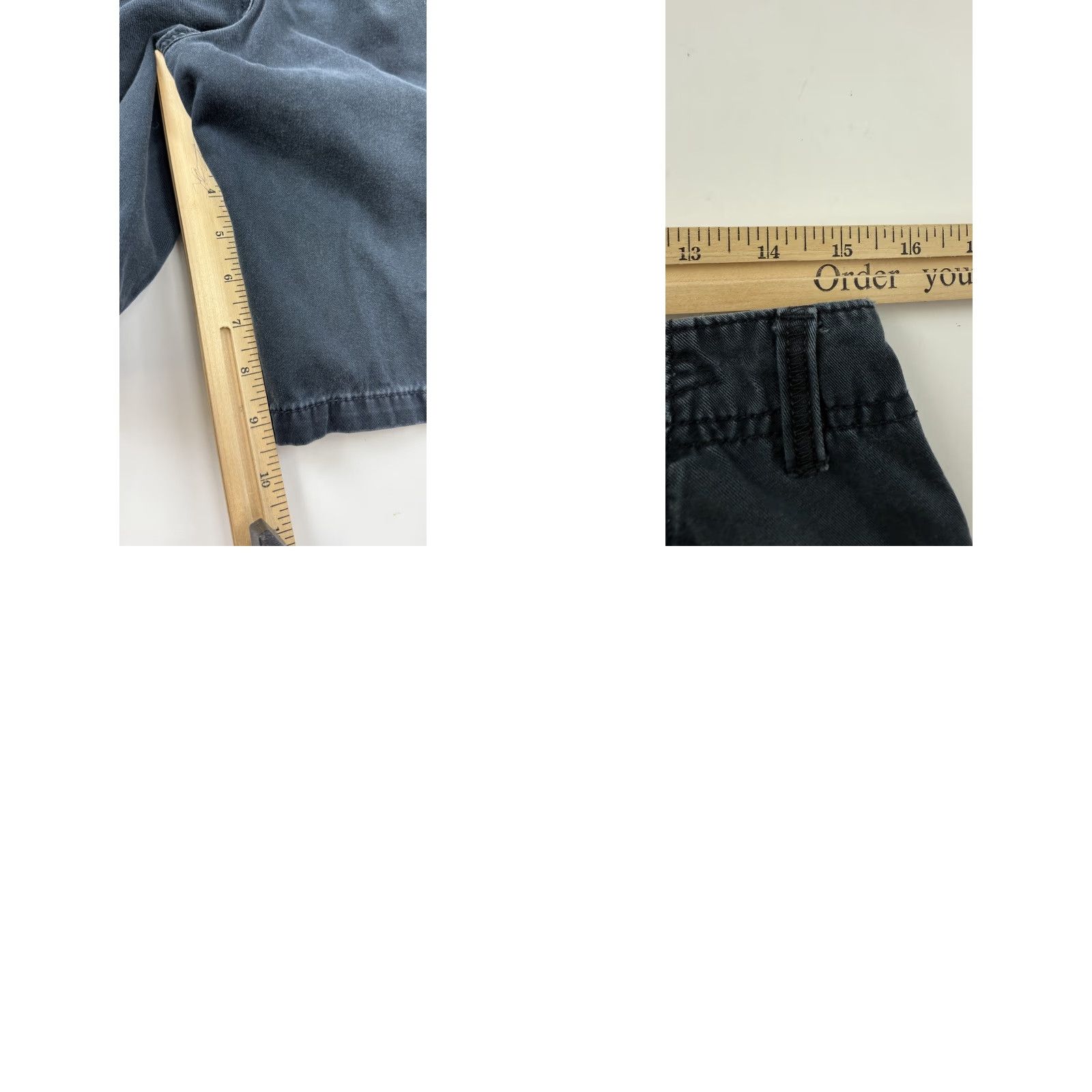 Vintage Blakely Mens Navy Blue Cotton Chino Shorts Size 40 Flat Front Casual Summer Preppy Style Size US 40 / EU 56 - 8 Thumbnail