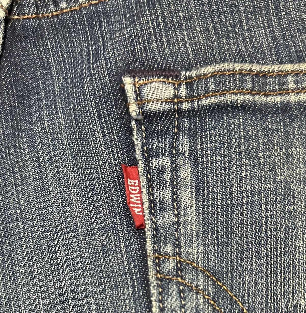 Edwin Vintage Edwin 503 Straight Leg Jeans Size US 34 / EU 50 - 7 Thumbnail