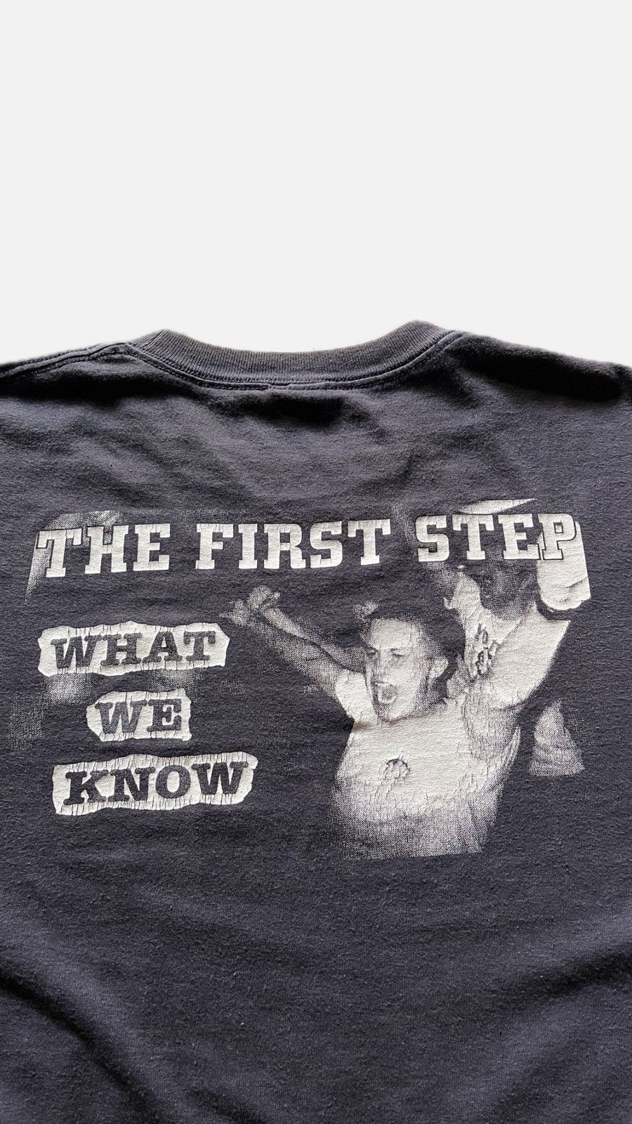 Band Tees VINTAGE 00’s THE FIRST STEP LONGSLEEVE(NAVY) Size US M / EU 48-50 / 2 - 3 Thumbnail