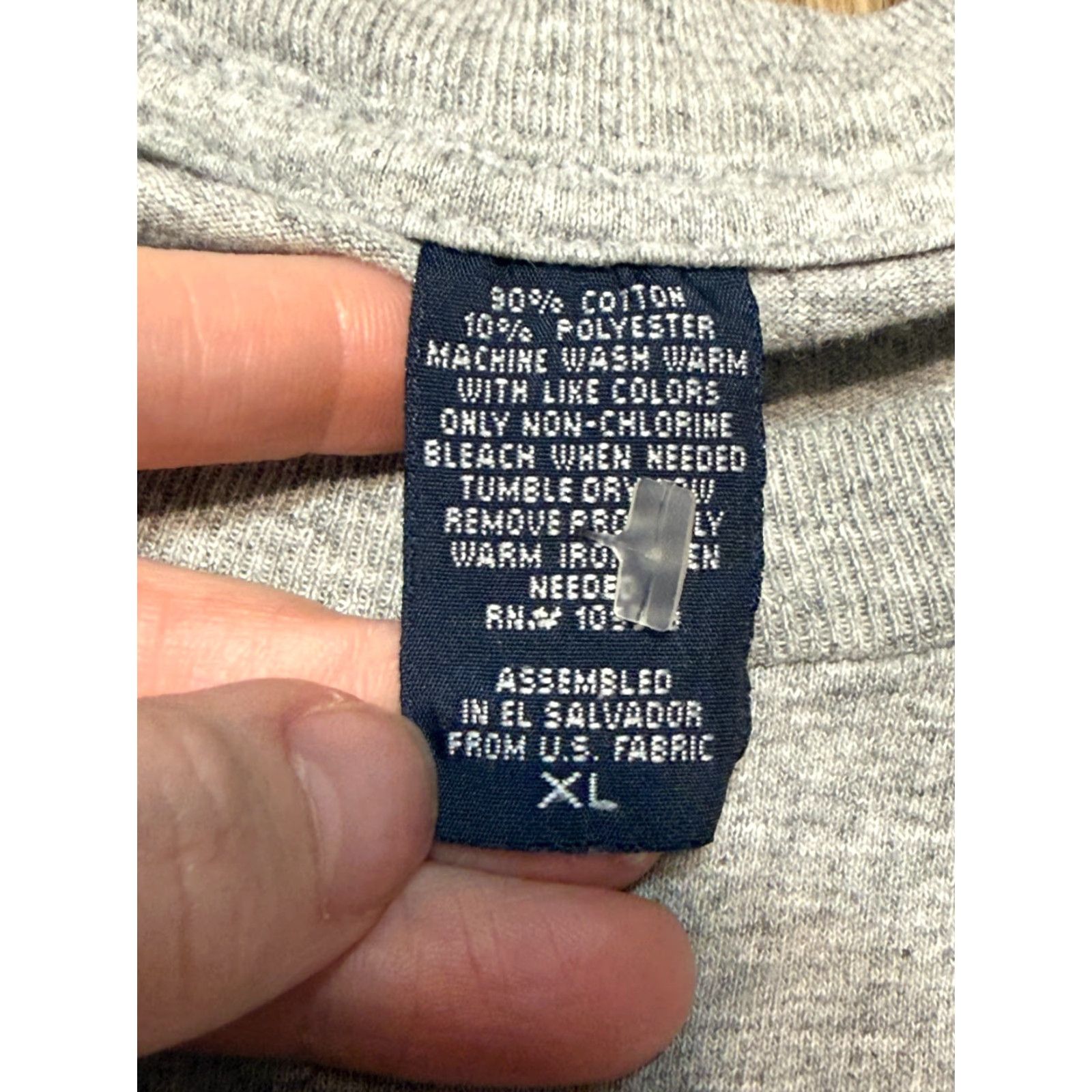 Vintage VINTAGE Shirt Mens XL Grey Blue White " Grandpa Gone Wild" Graphic Print Size US XL / EU 56 / 4 - 6 Thumbnail