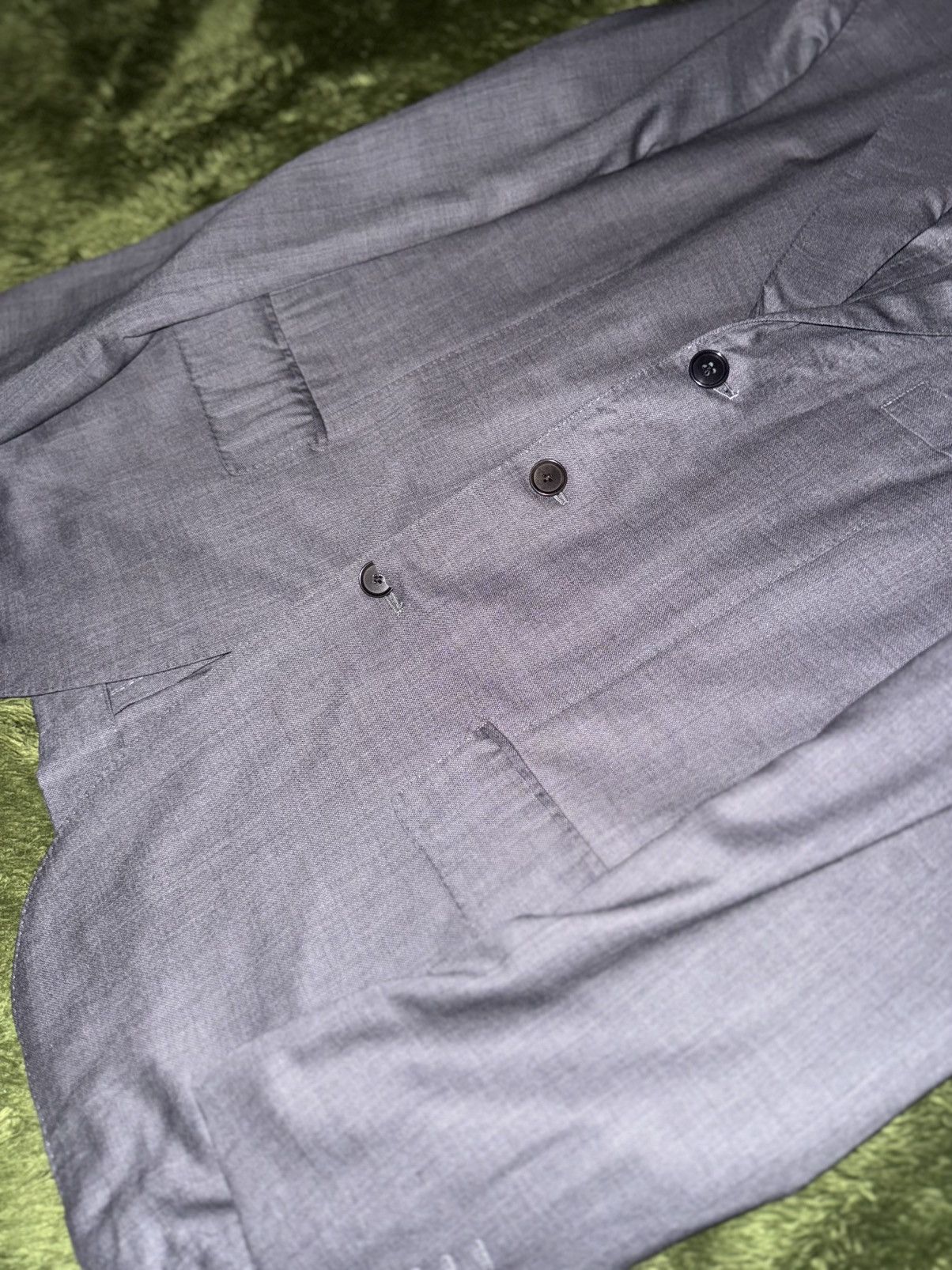 United Arrows [46] United Arrows GLR Summer Wool Blazer Jacket Size 46S - 4 Thumbnail