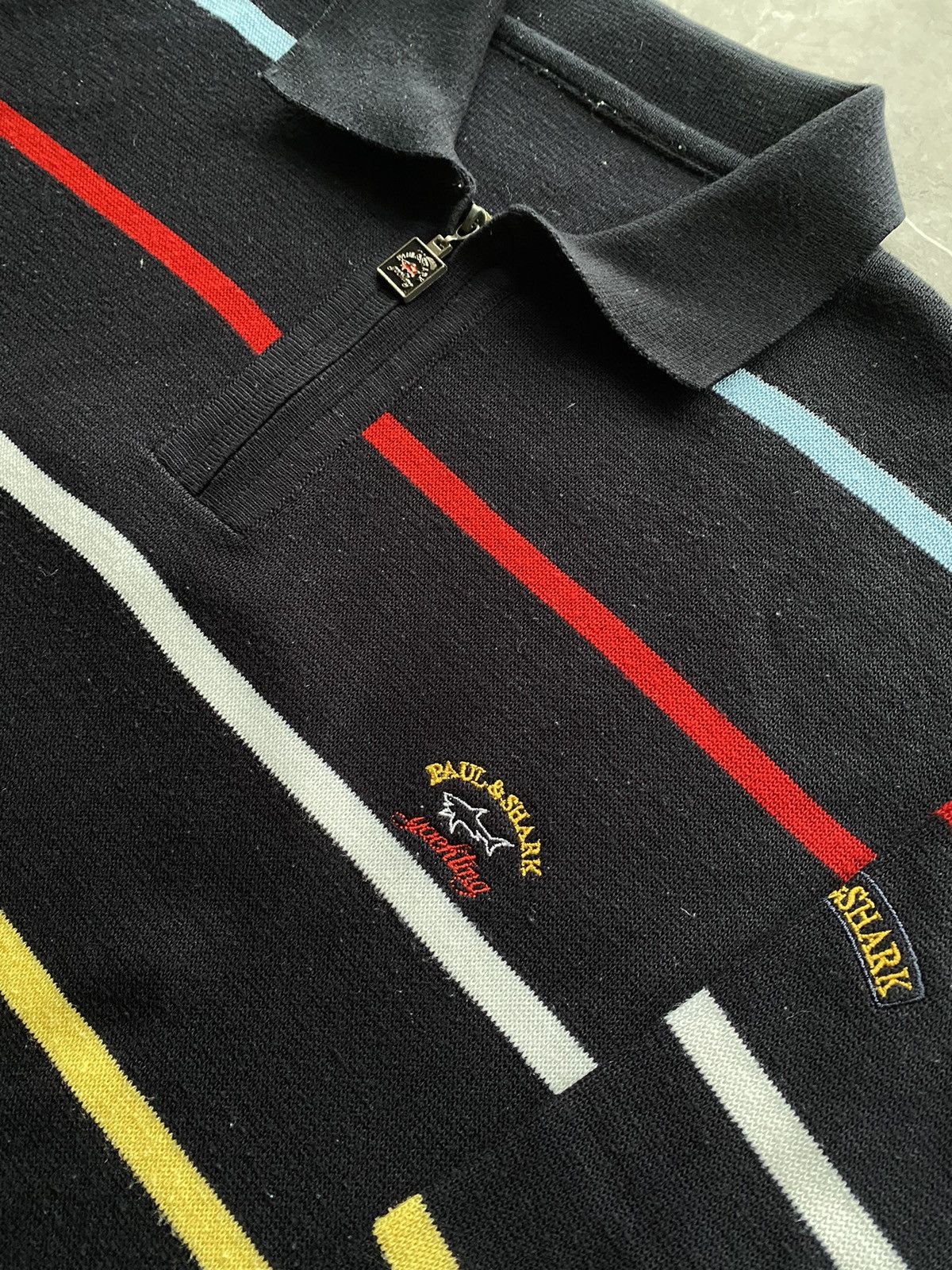Paul & Shark Vintage Paul & Shark Yachting Sweater Pure Wool 1/3 Zip Size US M / EU 48-50 / 2 - 4 Thumbnail
