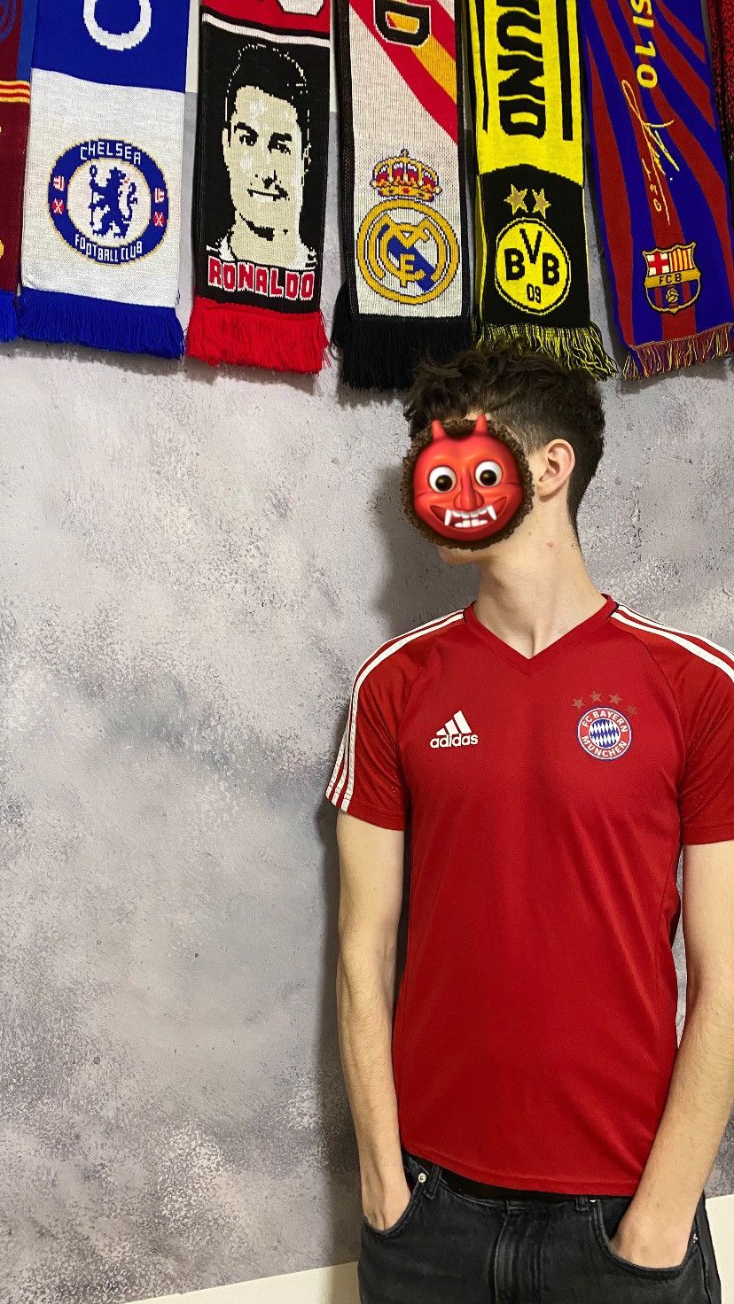 Adidas Rare Adidas Bayern Munich 2017/18 Training Soccer Jersey Y2K Size US S / EU 44-46 / 1 - 1 Thumbnail