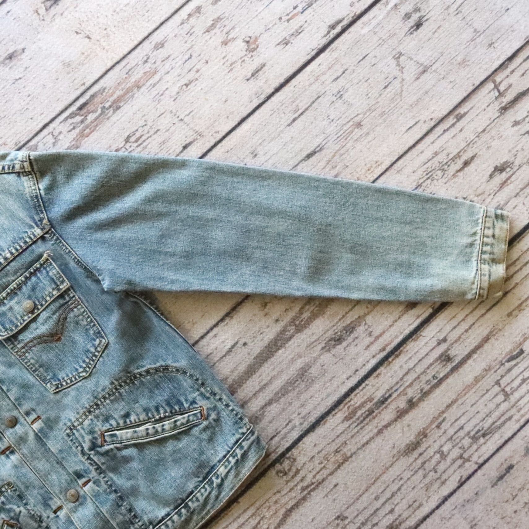 Levi's VINTAGE Levi's Denim Jacket Men L Blue Western Wear Jacket Size US L / EU 52-54 / 3 - 5 Thumbnail