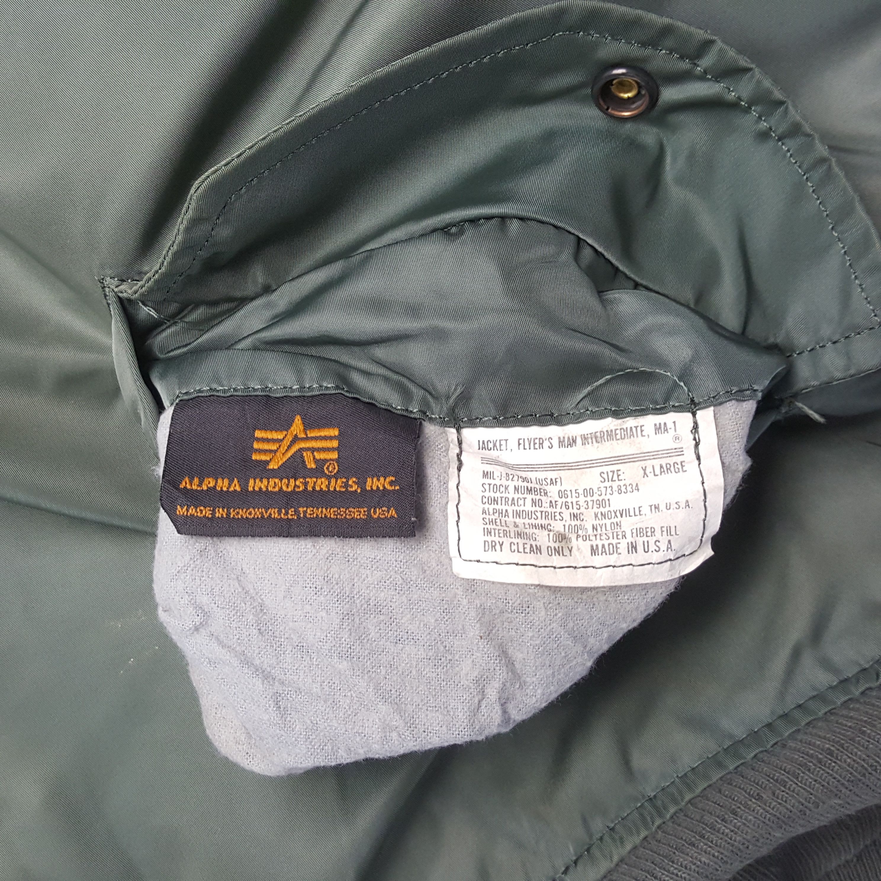 Alpha Industries Alpha Industries X Custom Hysteric Glamour Art Jacket 34 Size US XXL / EU 58 / 5 - 8 Thumbnail