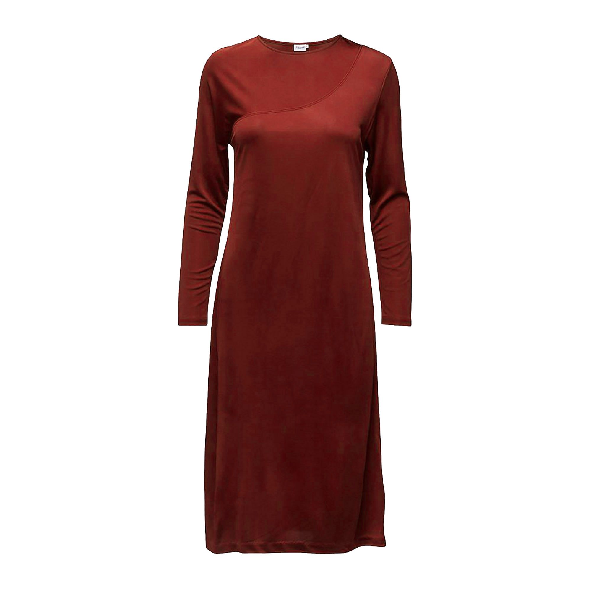 Filippa K Filippa K drape jersey rayon midi dress in burgundy M Size M / US 6-8 / IT 42-44 - 1 Thumbnail
