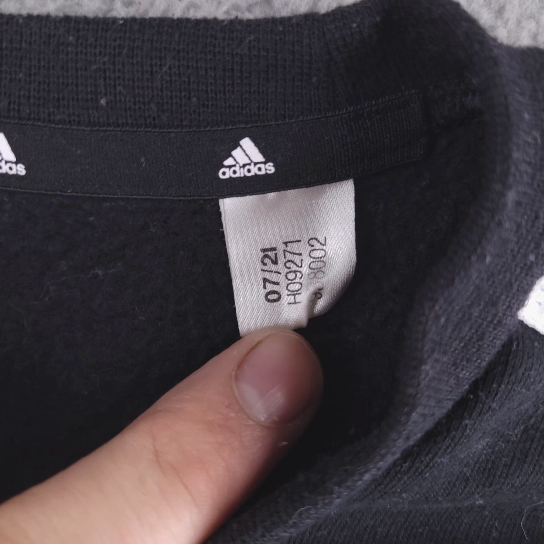 Adidas Adidas Sweatshirt Mens Large Black Pullover Primegreen Size US L / EU 52-54 / 3 - 4 Thumbnail