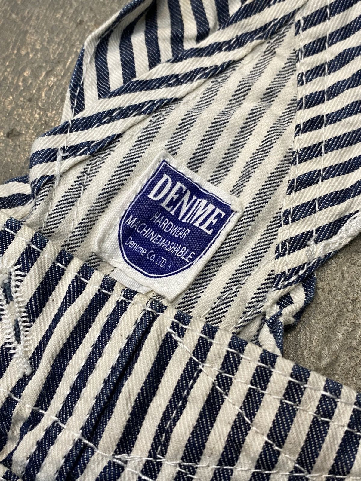 Denime × Designer × Japanese Brand Vintage denime hickory overal 90s best on brand Size US 33 - 4 Thumbnail