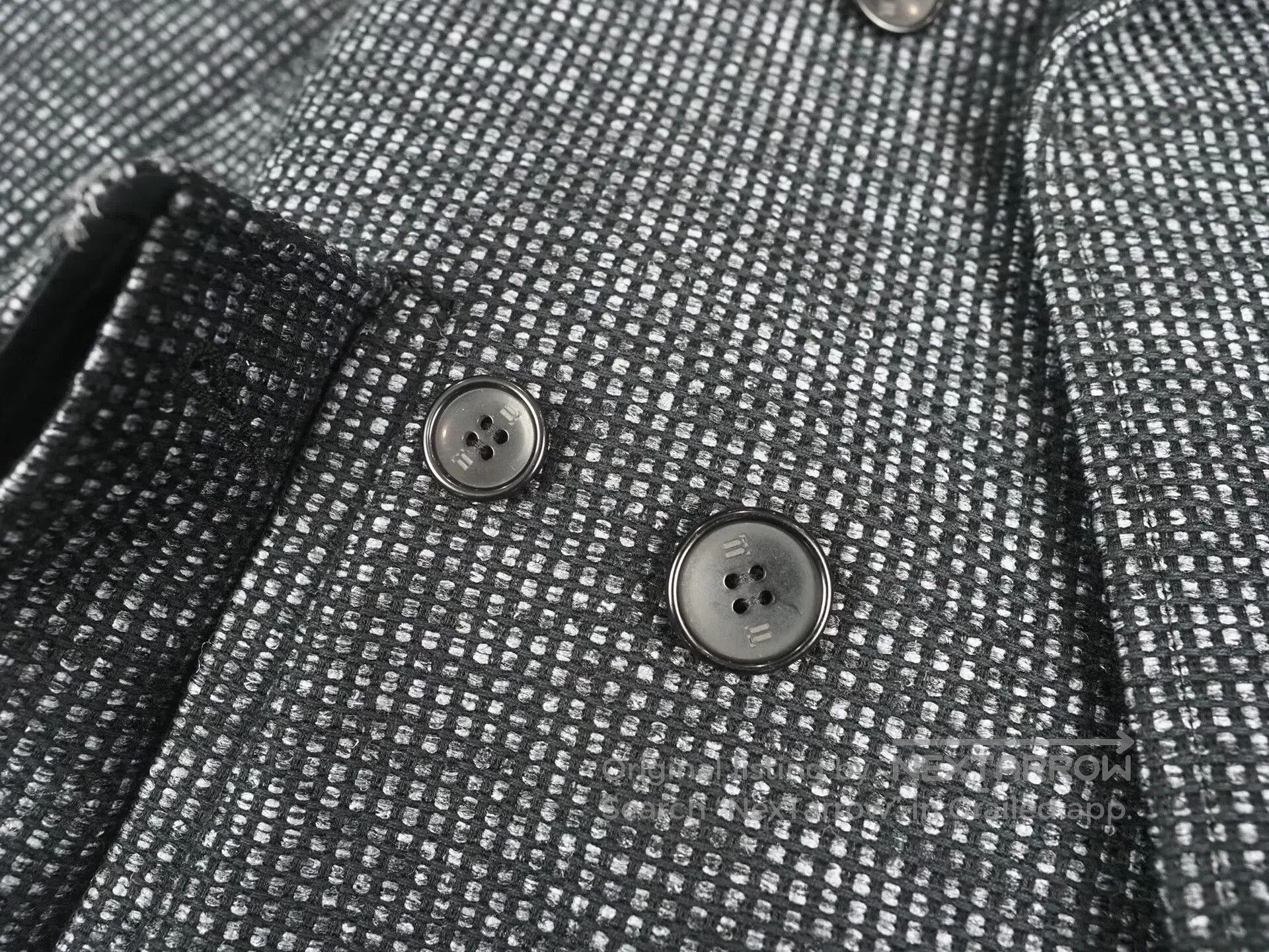 Balenciaga Balenciaga FW13 Black Gray Blend Coat. Size US L / EU 52-54 / 3 - 6 Thumbnail