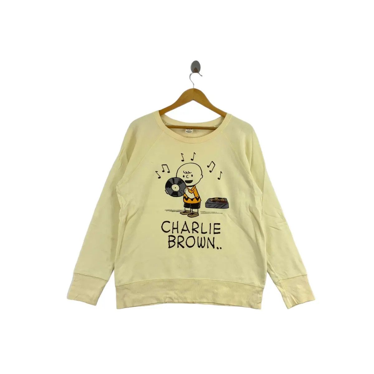 Peanuts Vintage UT x PEANUTS CHARLIE BROWNS Cartoon Print Yellow Size US L / EU 52-54 / 3 - 1 Thumbnail