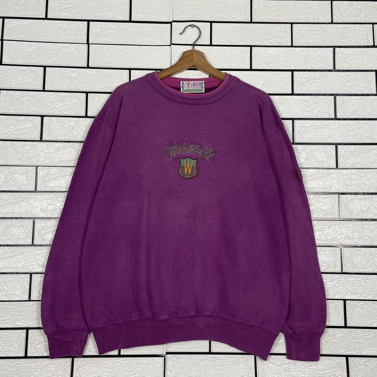 Japanese Brand Vintage Webster University Sweatshirt Size US L / EU 52-54 / 3 - 1 Thumbnail