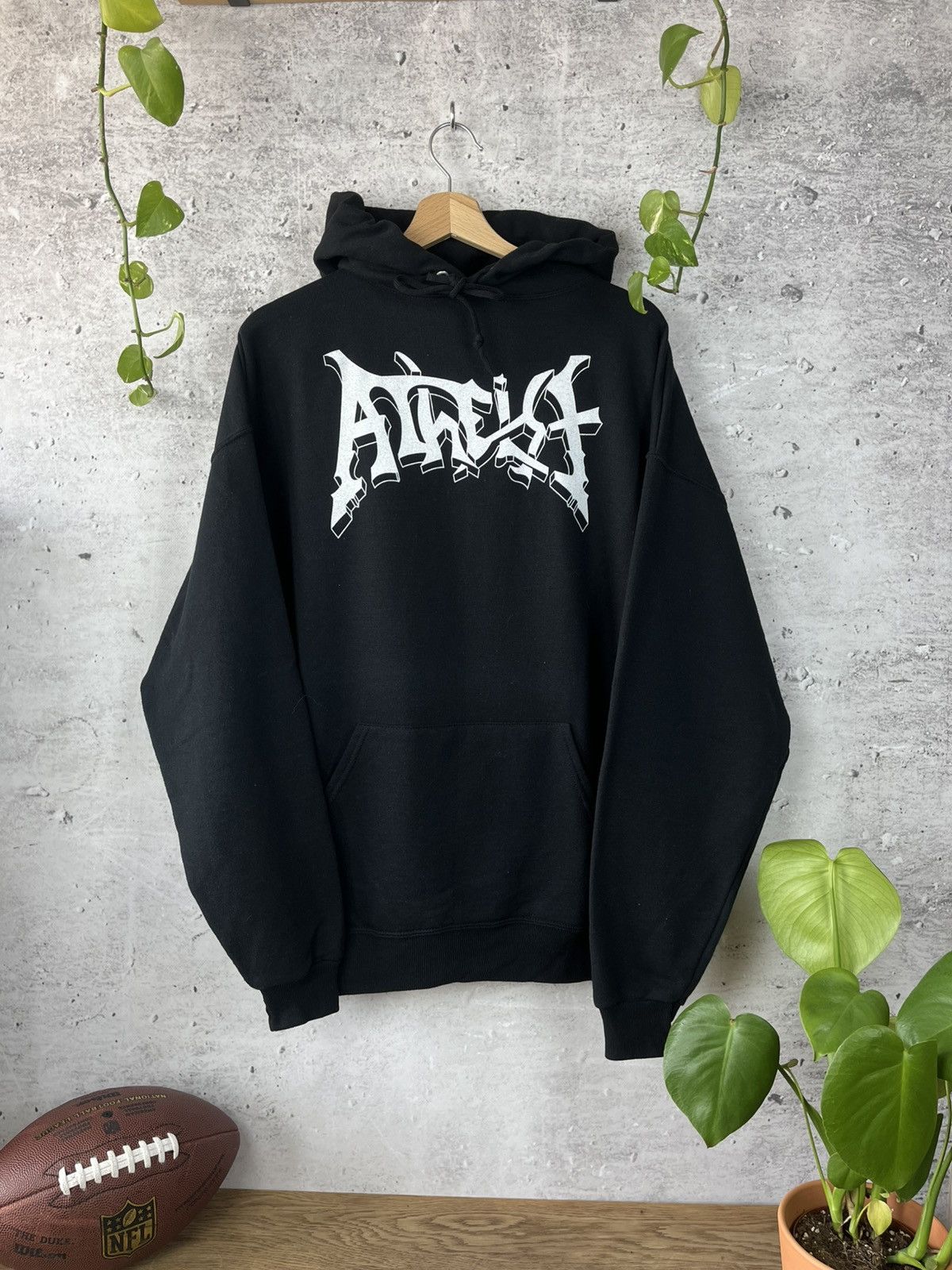 Band Tees × Jerzees × Vintage Atheist - Piece of Time Death Metal USA band vintage hoodie Size US XL / EU 56 / 4 - 1 Thumbnail