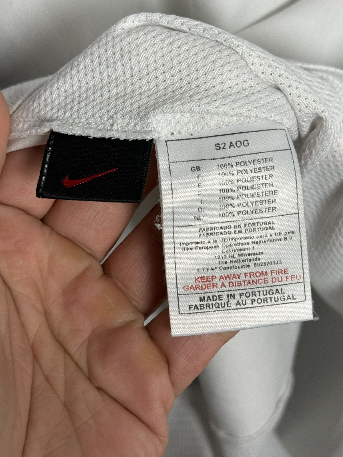 Nike Slovakia National Team 02/03 Away Football Soccer Jersey Size US M / EU 48-50 / 2 - 10 Thumbnail