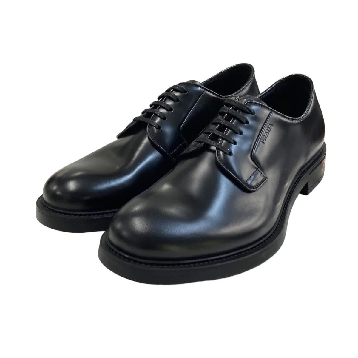 Prada Prada brushed leather lace-up Derby Size US 10 / EU 43 - 17 Thumbnail
