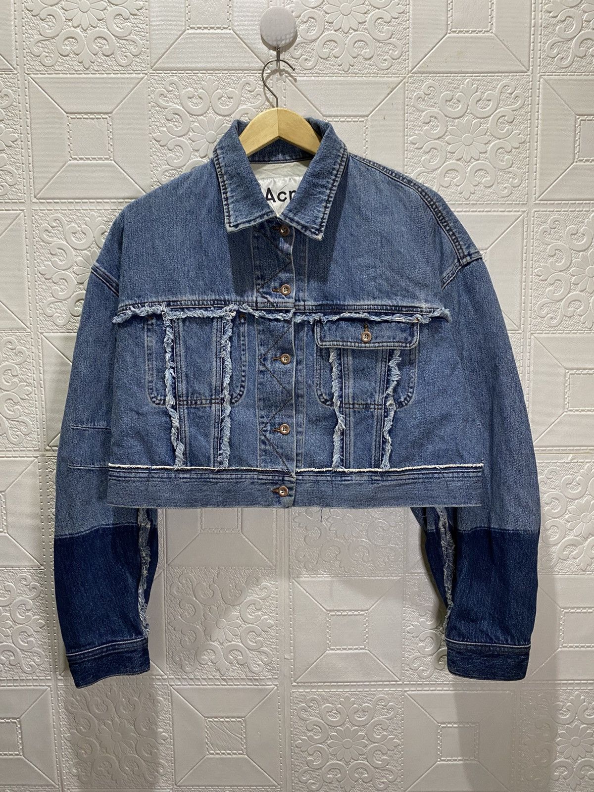 Acne Studios Acne Studios Oversize Boxy Denim Jacket Size XS / US 0-2 / IT 36-38 - 1 Thumbnail
