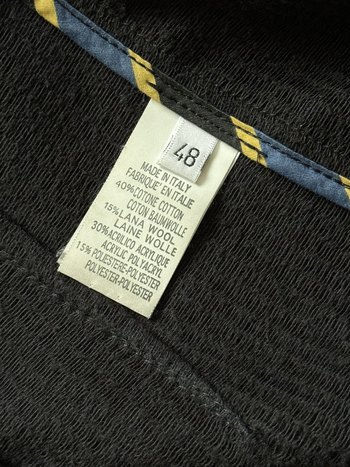 Designer × Officina36 Officina36 striped size48 button up blazer jacket light coat Size US S / EU 44-46 / 1 - 11 Thumbnail