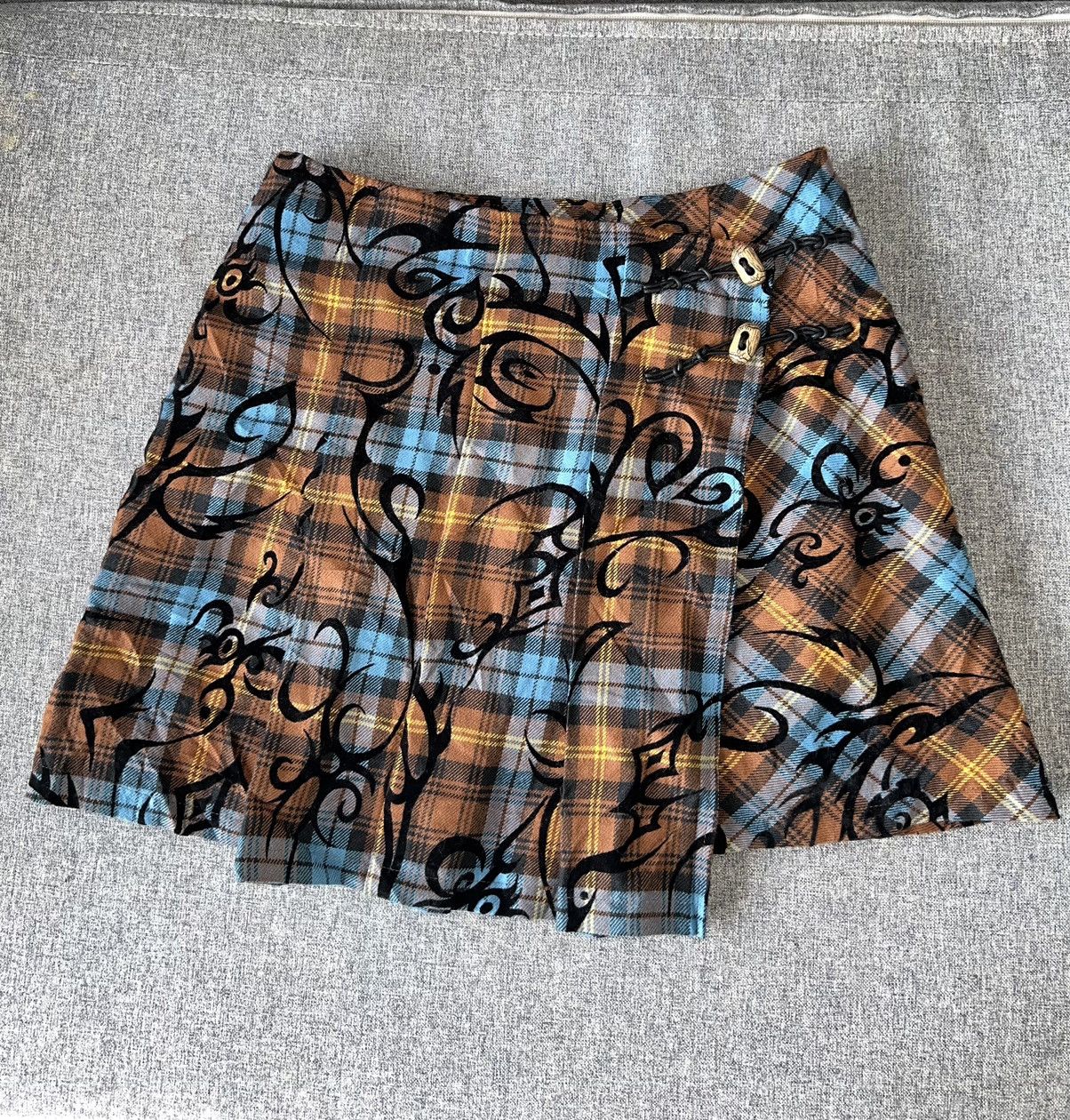 Japanese Brand Ba-tsu tribal mini skirt 🐆➕ Size 25" / US 0 / IT 36 - 3 Thumbnail