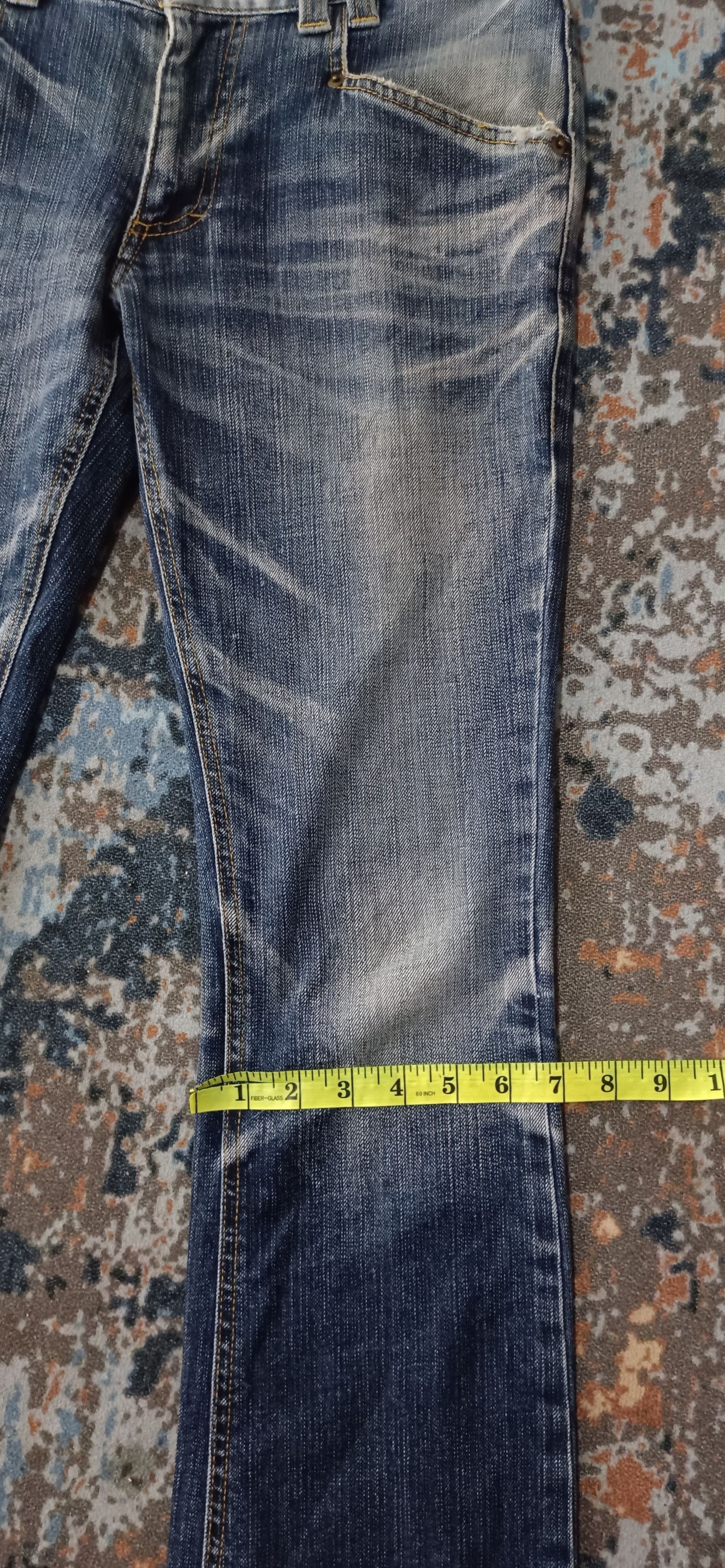 If Six Was Nine × Le Grande Bleu (L.G.B.) × Michel Klein MICHEAL KLEIN HOMME FLARE JEANS Size US 31 - 18 Thumbnail
