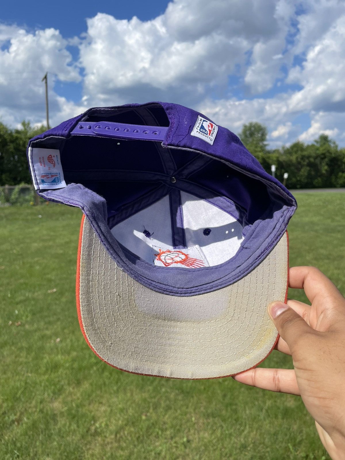 NBA Vintage 90s AJD Phoenix Suns Logo NBA Cap Hat SnapBack Size ONE SIZE - 3 Thumbnail