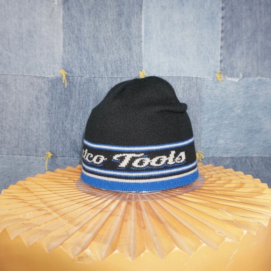 Vintage OSFA - Matco tools spellout mechanic 2000s skull cap beanie Size ONE SIZE - 2 Thumbnail