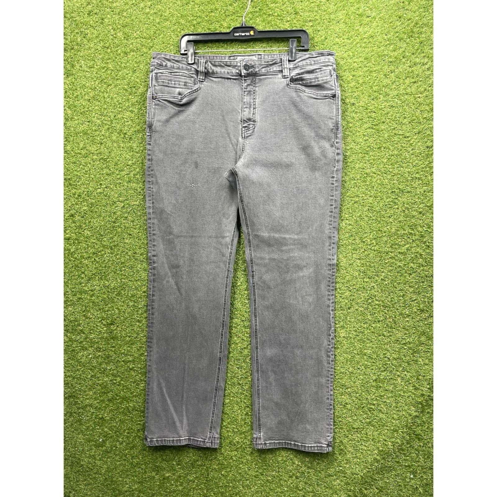 Denime LAPG Terrain Flex Jeans Mens 40x32 Slim Fit Straight Leg Denim Jeans Casual Size US 40 / EU 56 - 2 Thumbnail