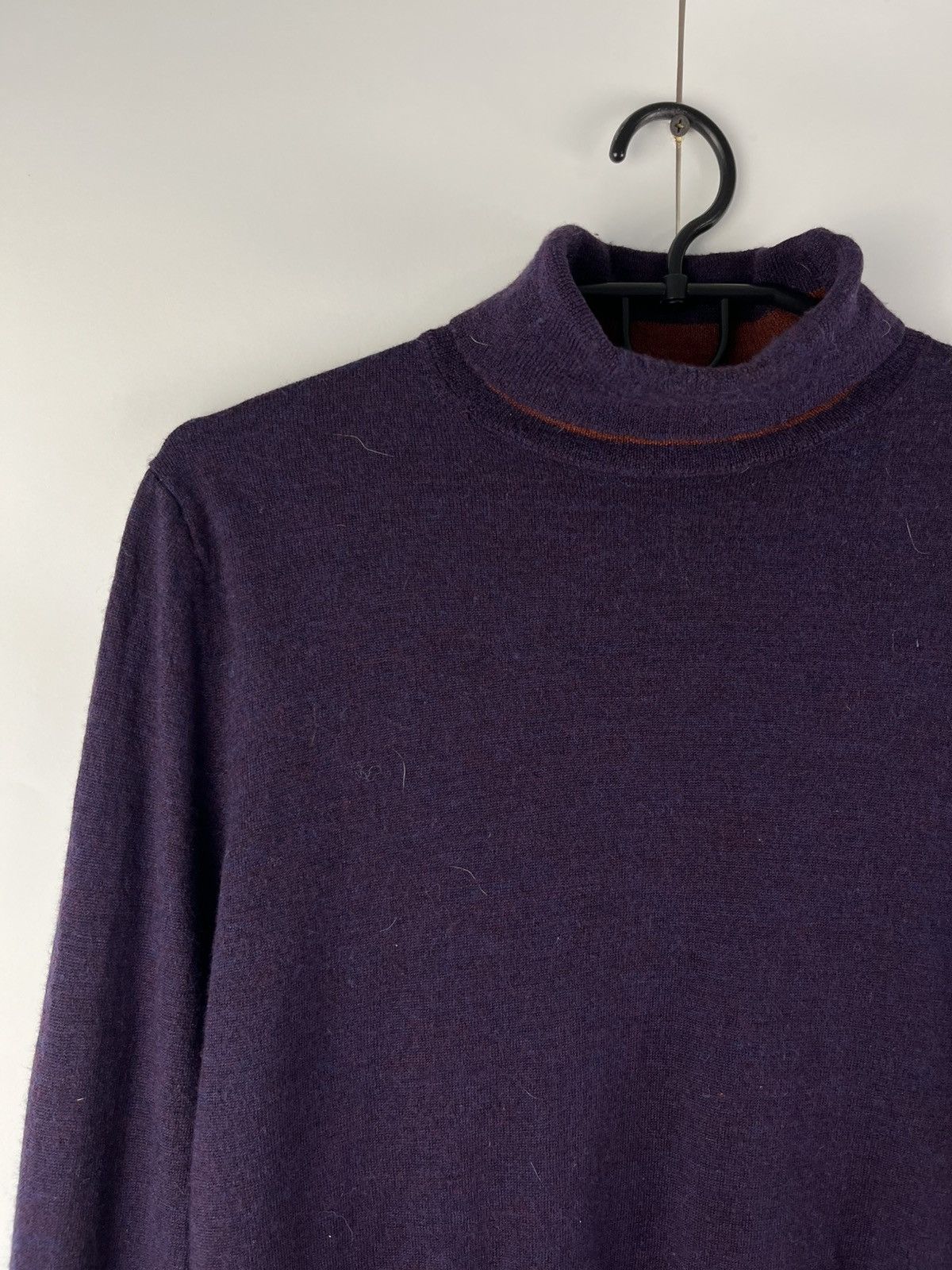 William Hunt William Hunt Luxury Merino Wool Turtleneck Sweater Jumper Size US L / EU 52-54 / 3 - 2 Thumbnail