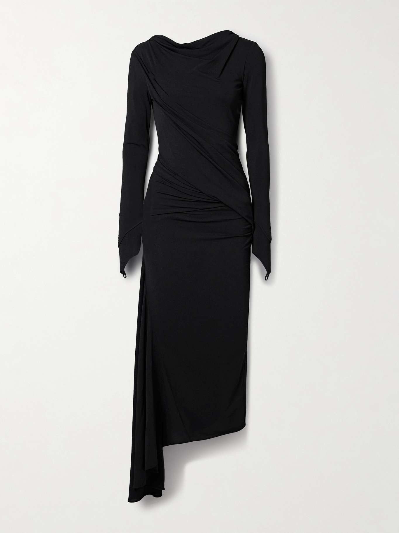 Givenchy o1y0925 Elegant Maxi Dress in Black Size M / US 6-8 / IT 42-44 - 1 Thumbnail