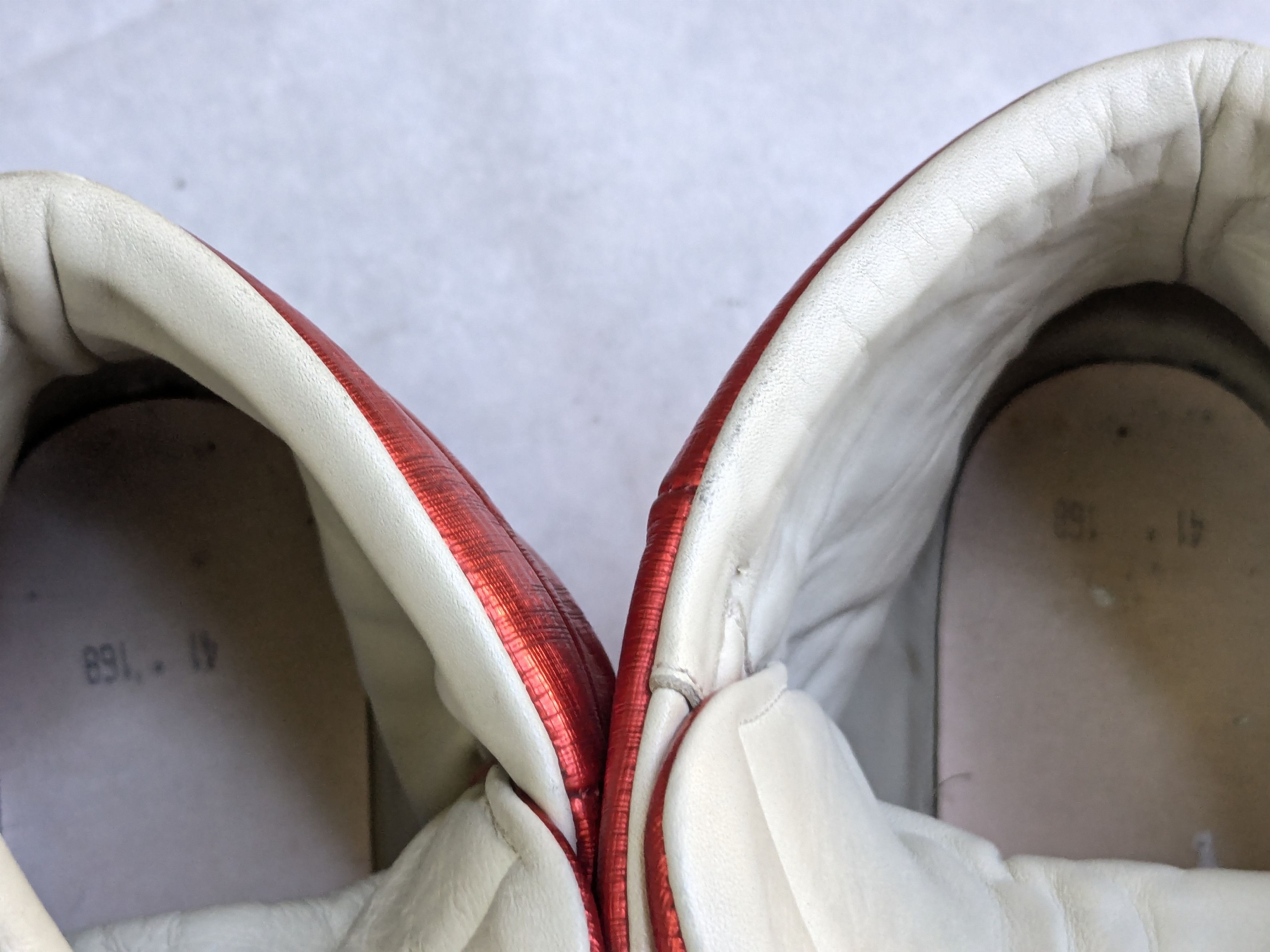 Maison Margiela Red maison margiela future high metallic 8 41 high tops Size US 8 / EU 41 - 10 Thumbnail